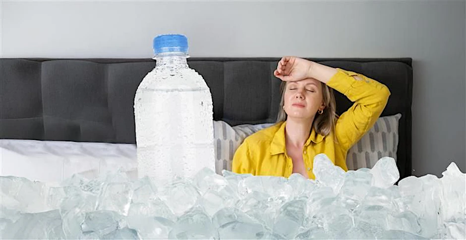 In den kommenden Tagen wird es richtig heiß - auch in der eigenen Wohnung kommen viele dann ordentlich ins Schwitzen. Ein simpler Trick mit einer gefrorenen Wasserflasche soll helfen.