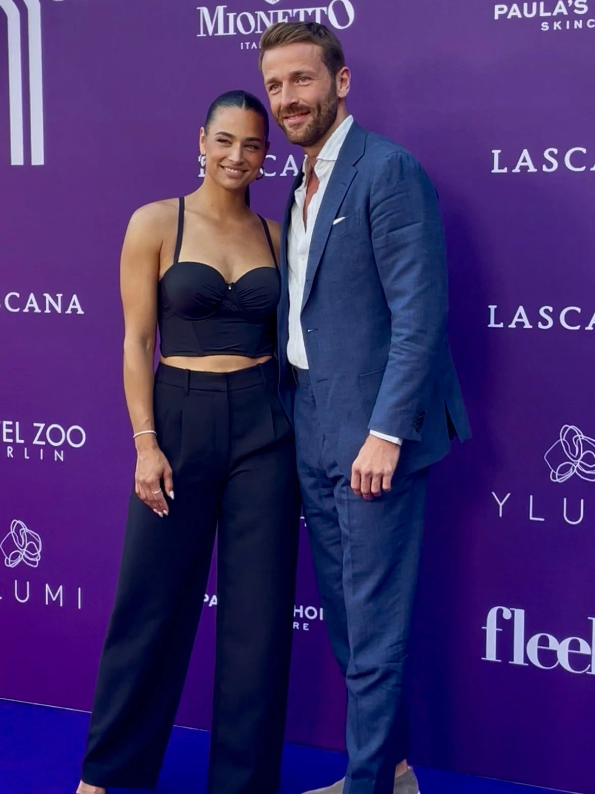 Amira Aly und Christian Düren beim Lascana Summer Club in Berlin.