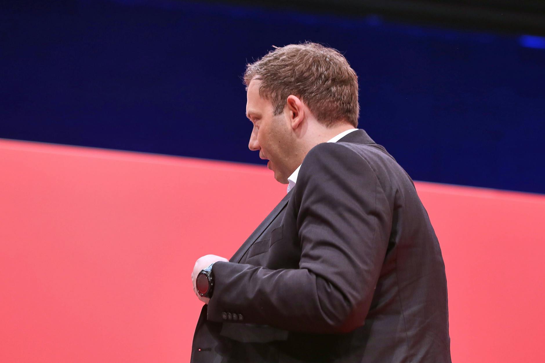 Lars Klingbeil wurde mit 64,9 Prozent im Amt bestätigt.