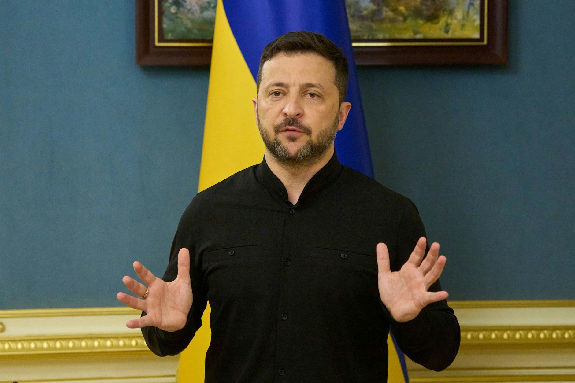 Der ukrainische Präsident Wolodymyr Selenskyj