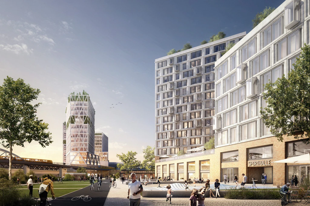 Dispute over office towers: