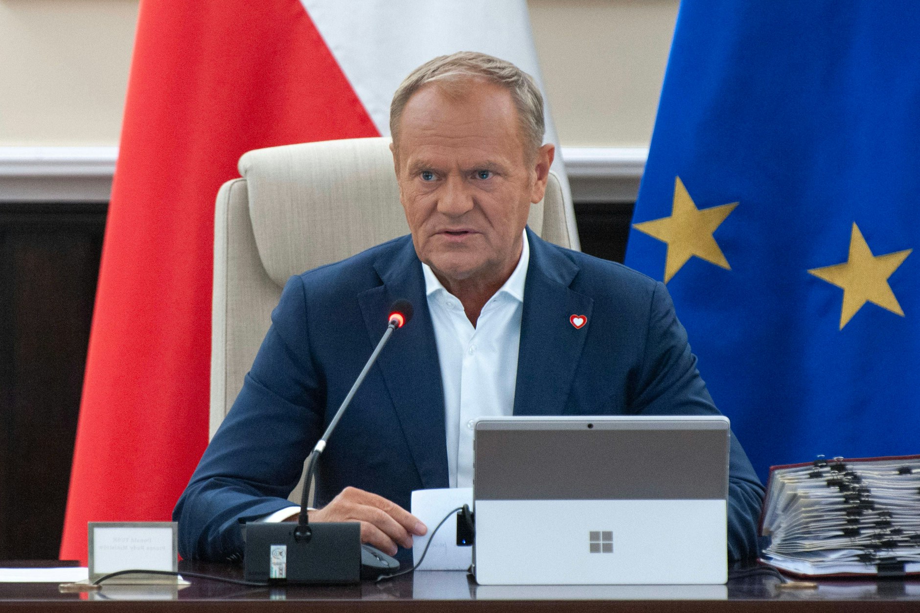 Polens Ministerpräsident Donald Tusk