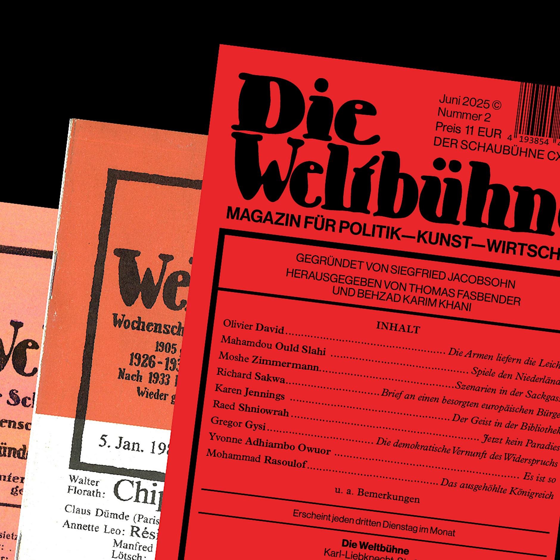 Die Weltbühne: Wie sich Holger Friedrich die Rechte sicherte