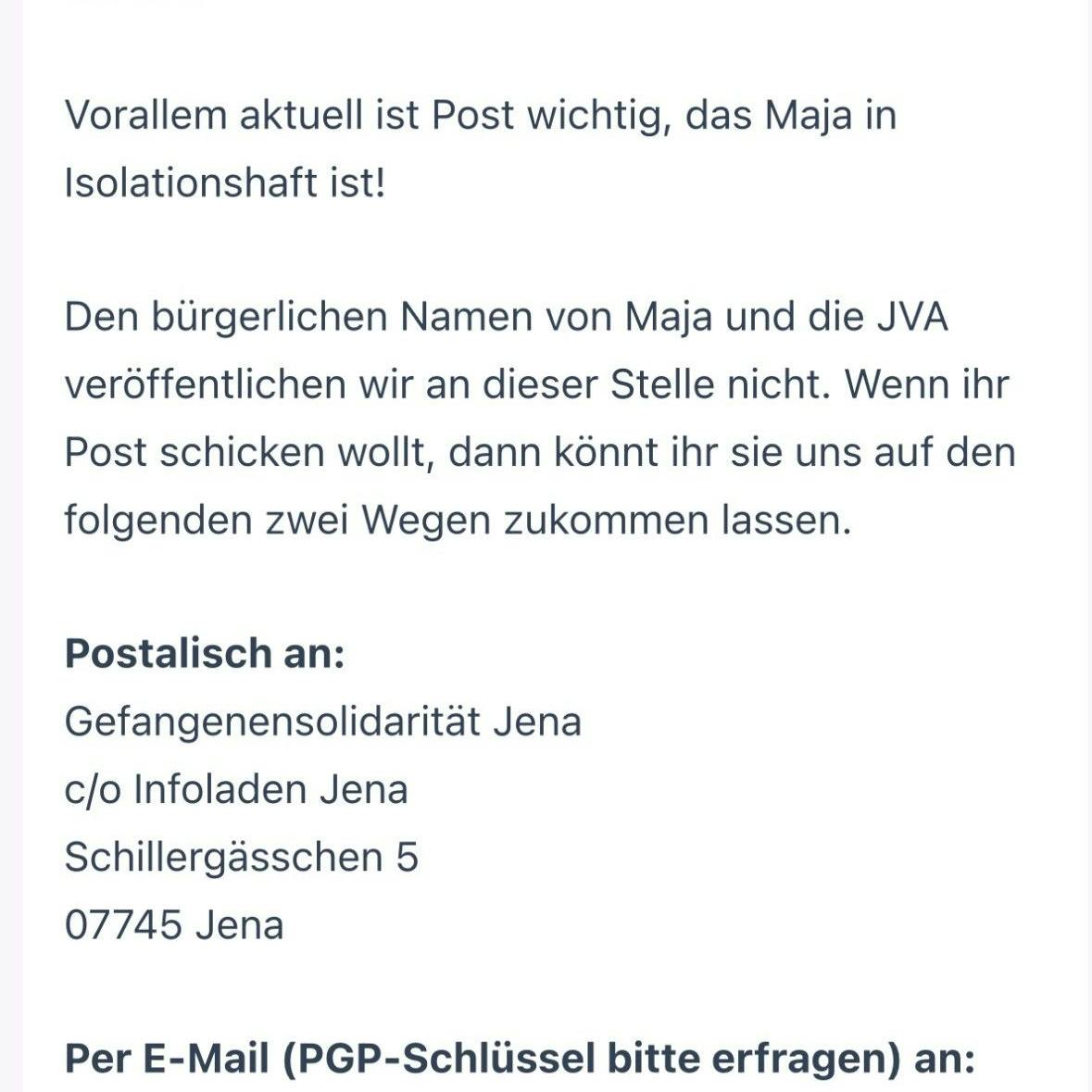 From the call to send mail