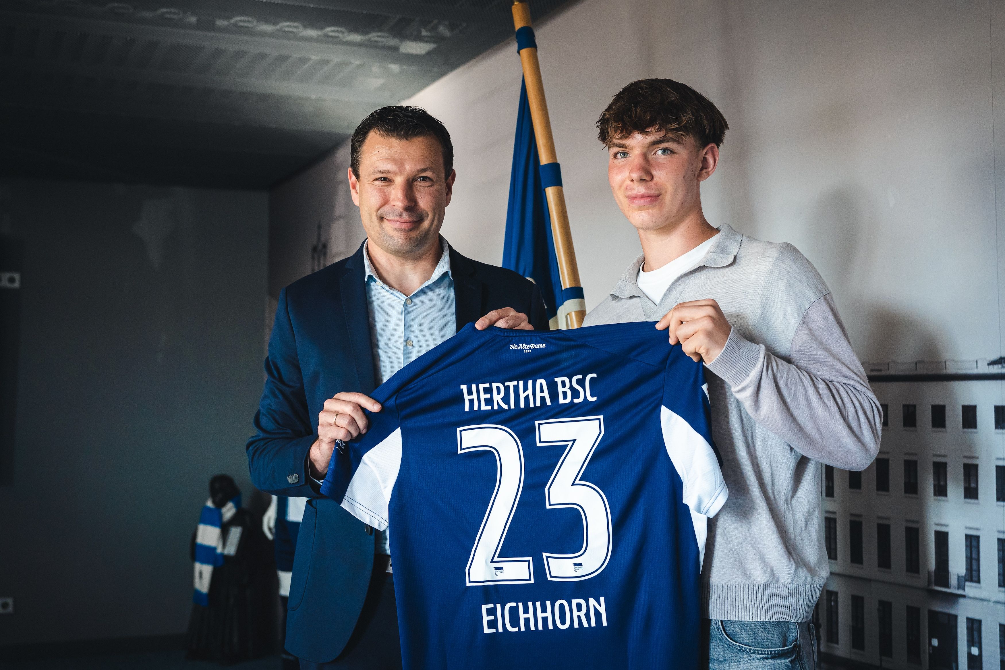 Image - Hertha BSC jubelt! Wunderkind Kennet (15) verlängert trotz Lockangeboten