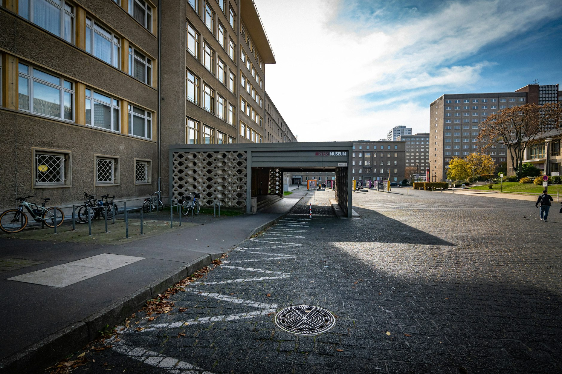 The former Stasi headquarters is now part of the Campus of Democracy