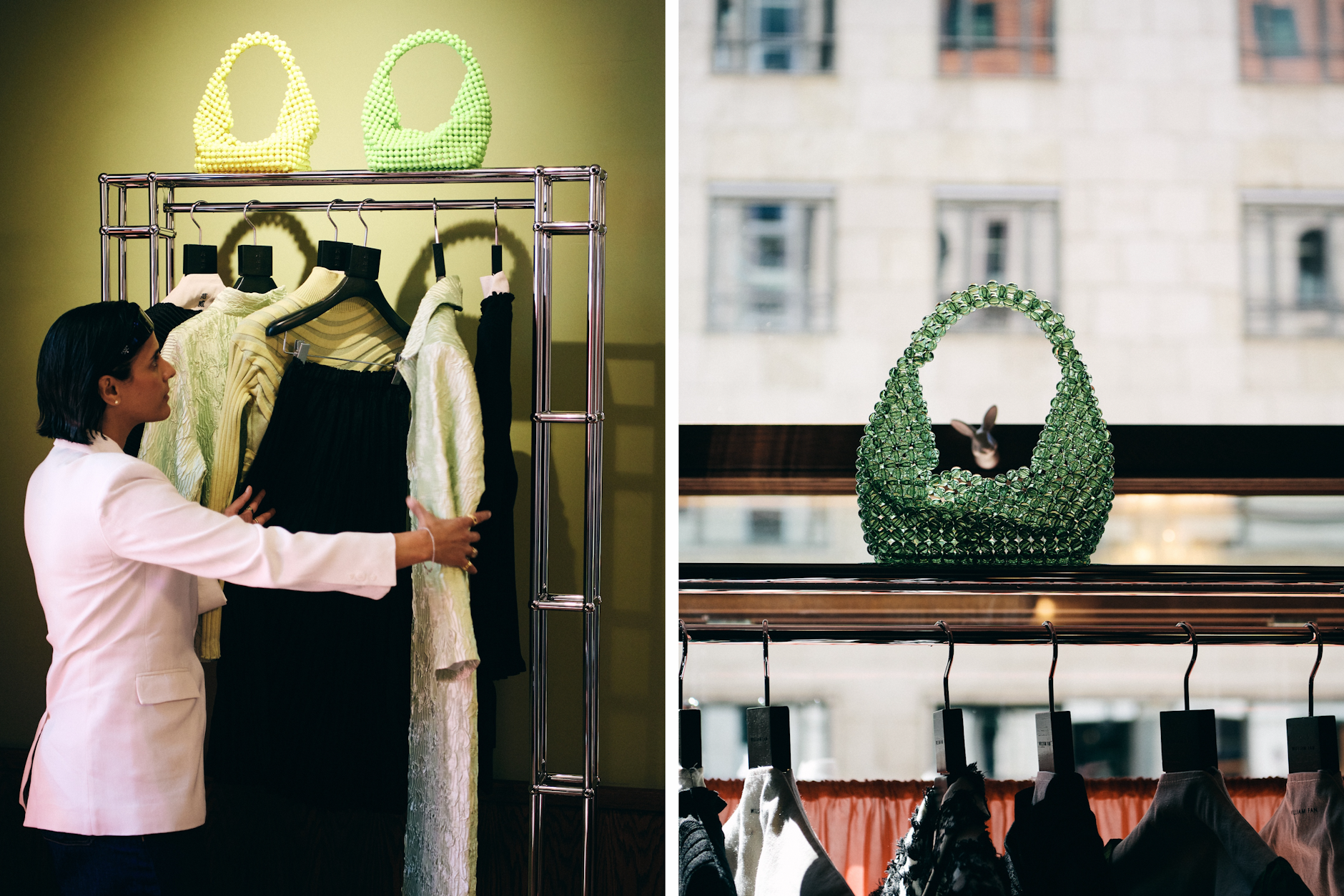 Sehr schön: Der Designer William Fan präsentierte seine Mode dieses Mal im Château Royal.