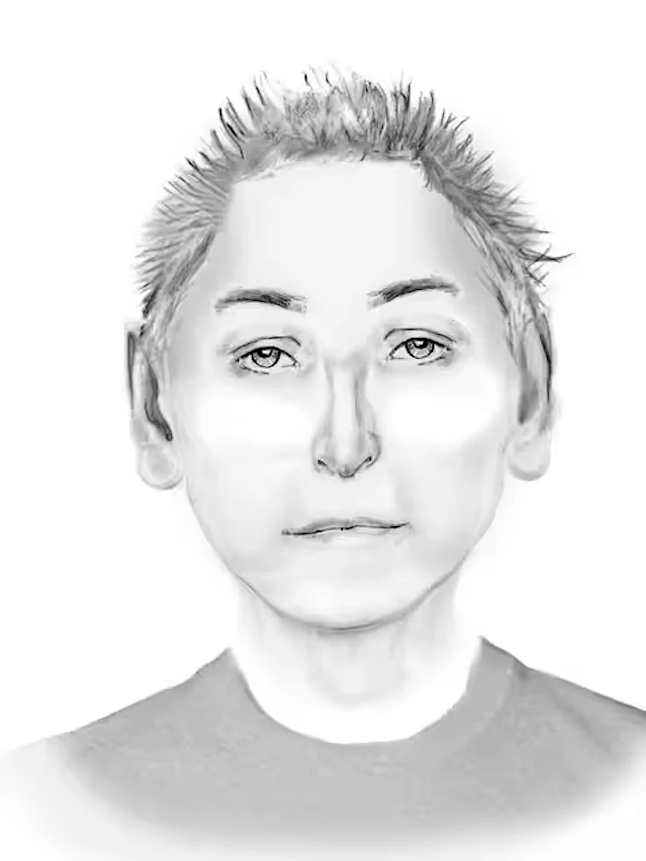 Mit diesem Phantombild suchte die Polizei Berlin nach dem Messerangreifer von Friedrichsfelde.