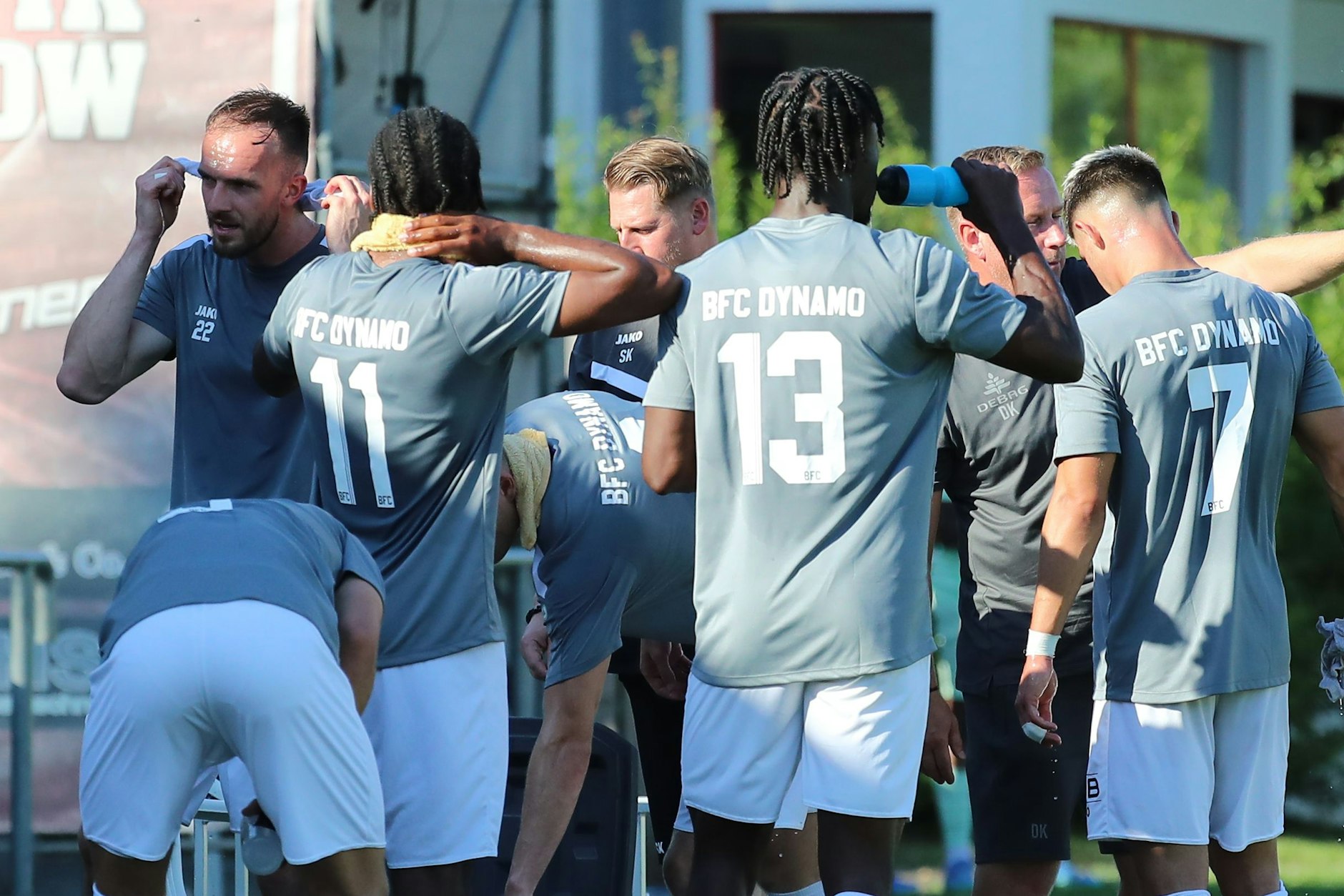 Beim Test bei Optik Rathenow (6:0) war die Hitze für den BFC Dynamo der härtere Gegner als der Oberligist.