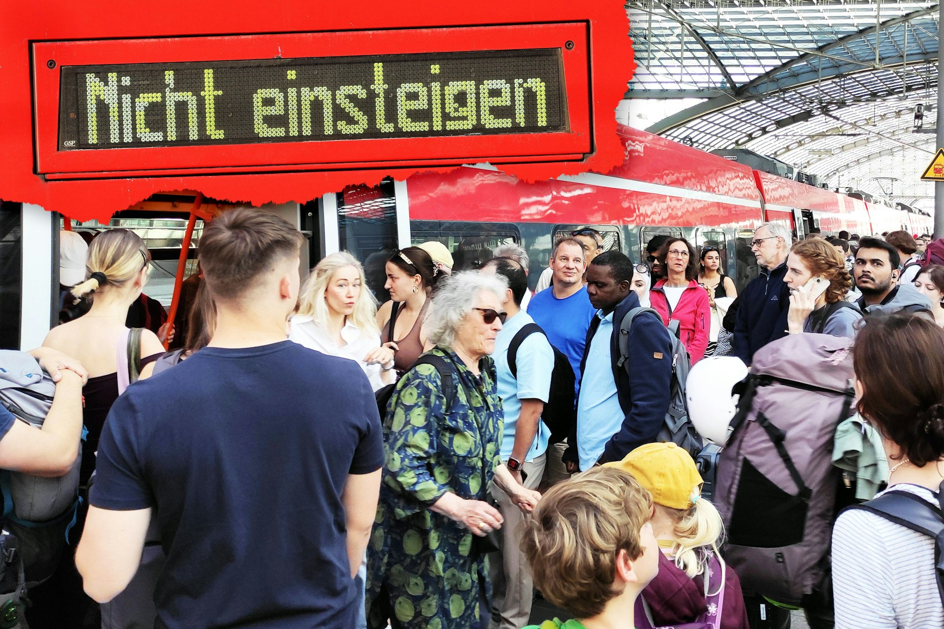 Viele Regionalzüge sind ständig überfüllt - vor allem stark nachgefragte Züge, etwa in Richtung Ostsee, platzen im Sommer aus allen Nähten. Da möchte man am liebsten gar nicht einsteigen ...