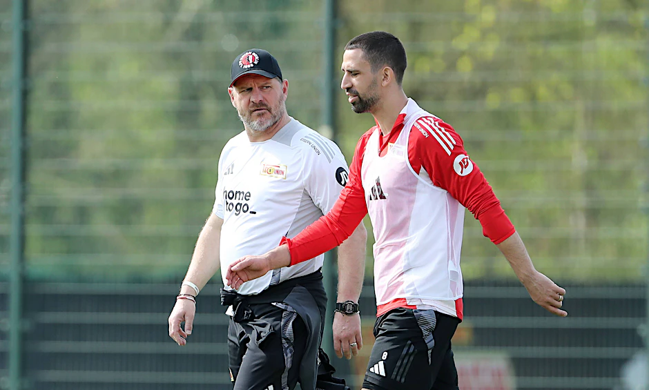 Rani Khedira hatte beim 1. FC Union zu Beginn unter Trainer Steffen Baumgart keinen leichten Stand, spielte dann aber eine starke Rückrunde. 