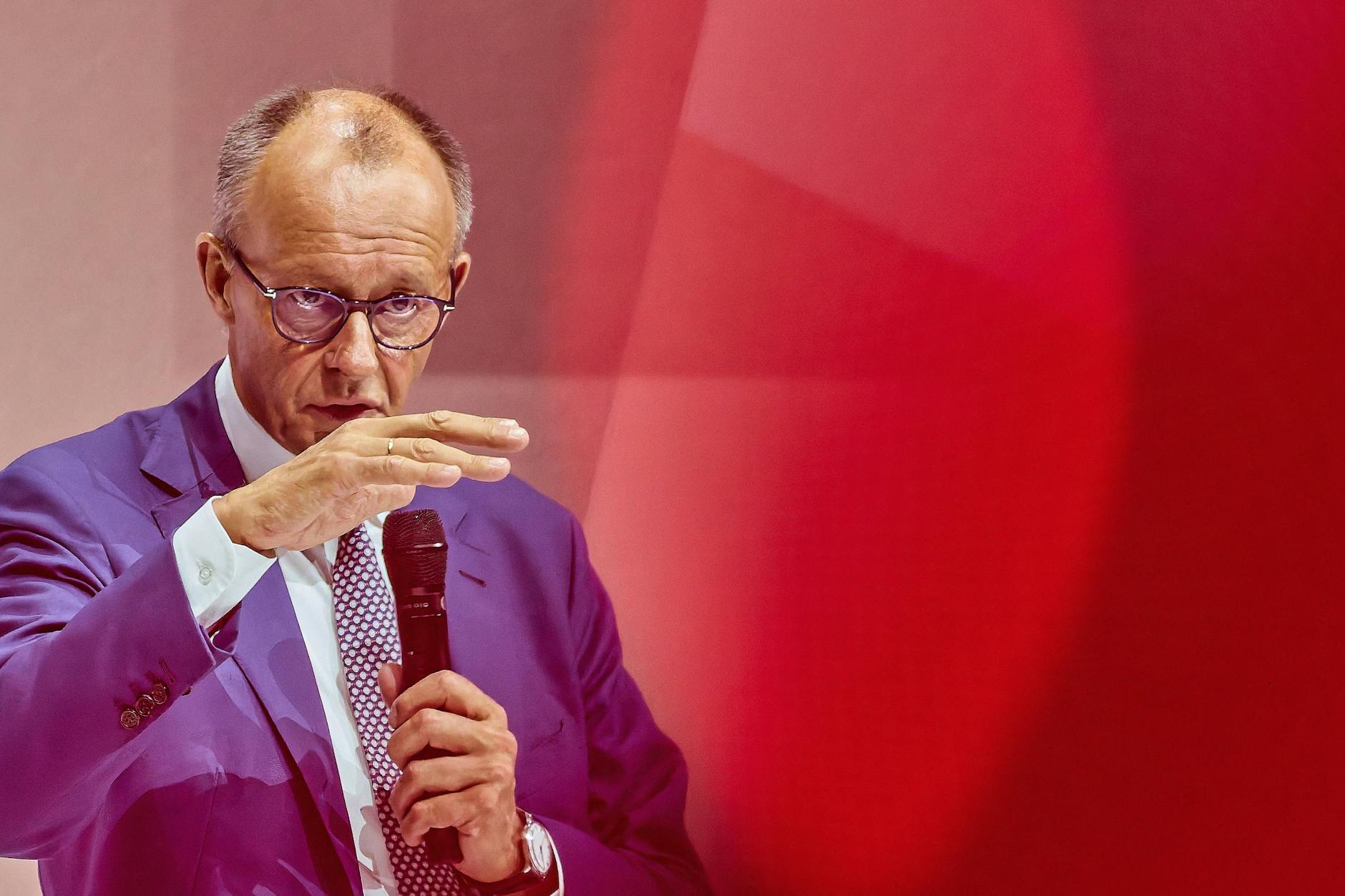 Friedrich Merz auf der 80. Bankwirtschaftlichen Tagung der BVR.