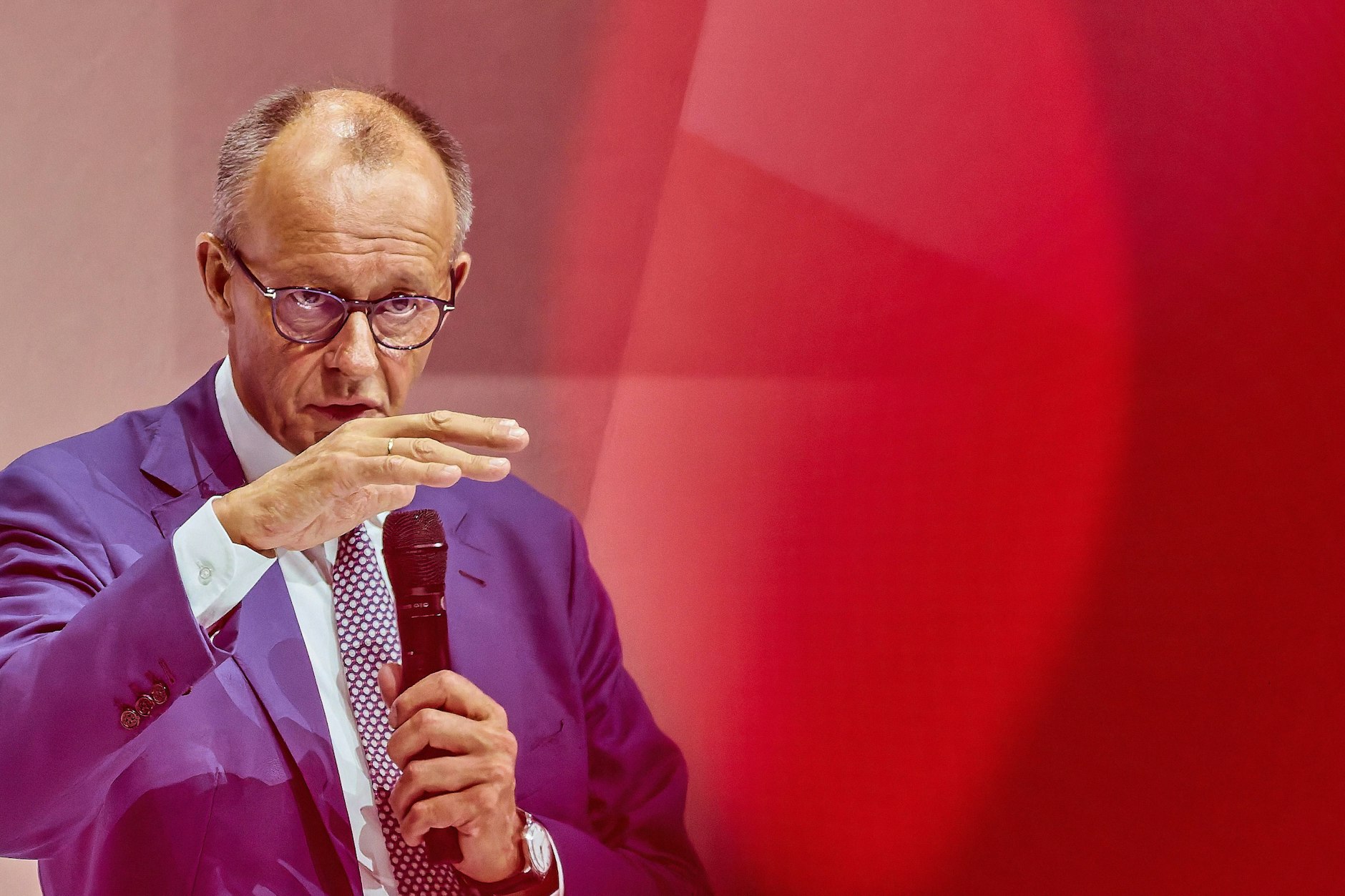 Friedrich Merz auf der 80. Bankwirtschaftlichen Tagung der BVR.