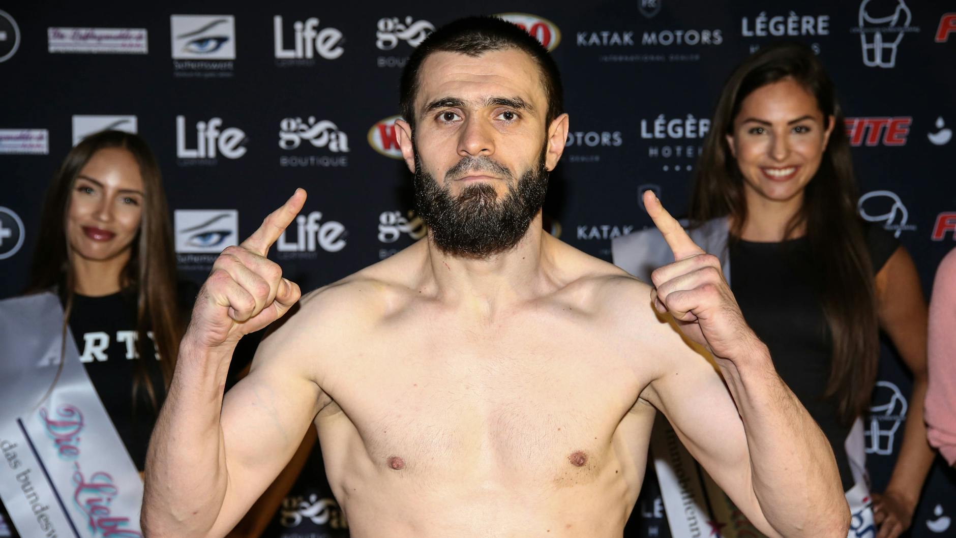 Der Berliner Boxer Abu Yusupov