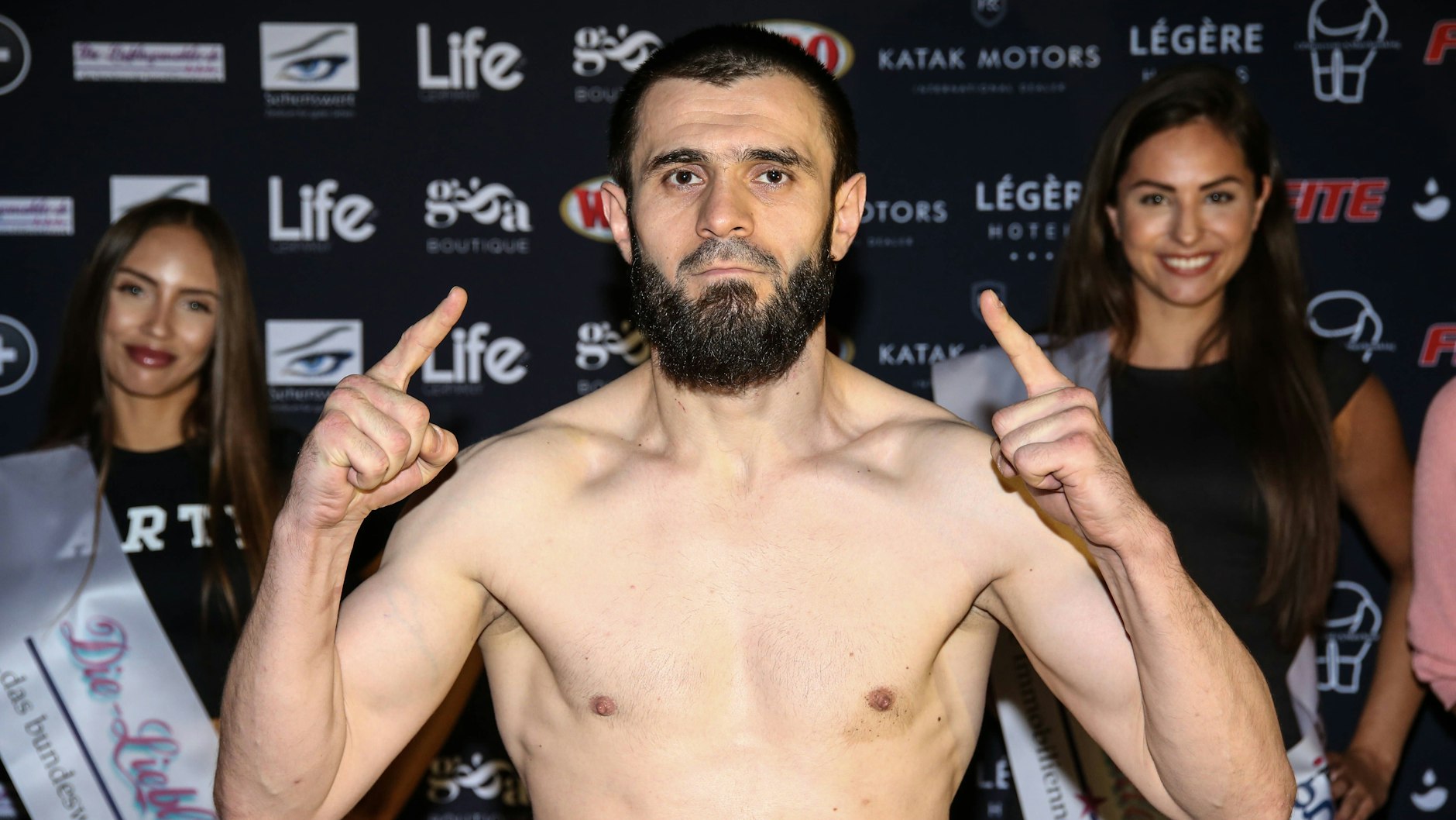 Der Berliner Boxer Abu Yusupov