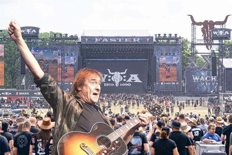 Puhdys-Legende Dieter Maschine Birr (81) wird in diesem Jahr zum ersten Mal auf dem Metal-Festival in Wacken rocken.