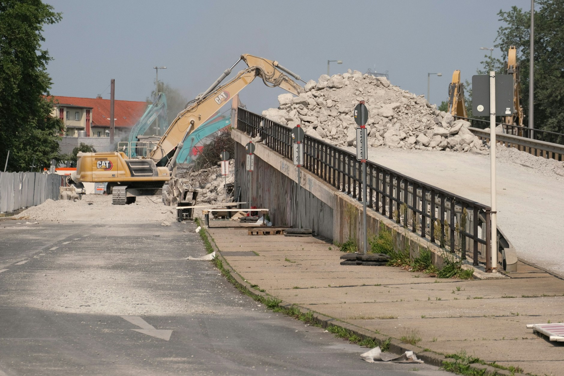 Anfang Juni wurde die Wuhlheide-Brücke abgerissen. Jetzt gab der Senat die Kosten bekannt.