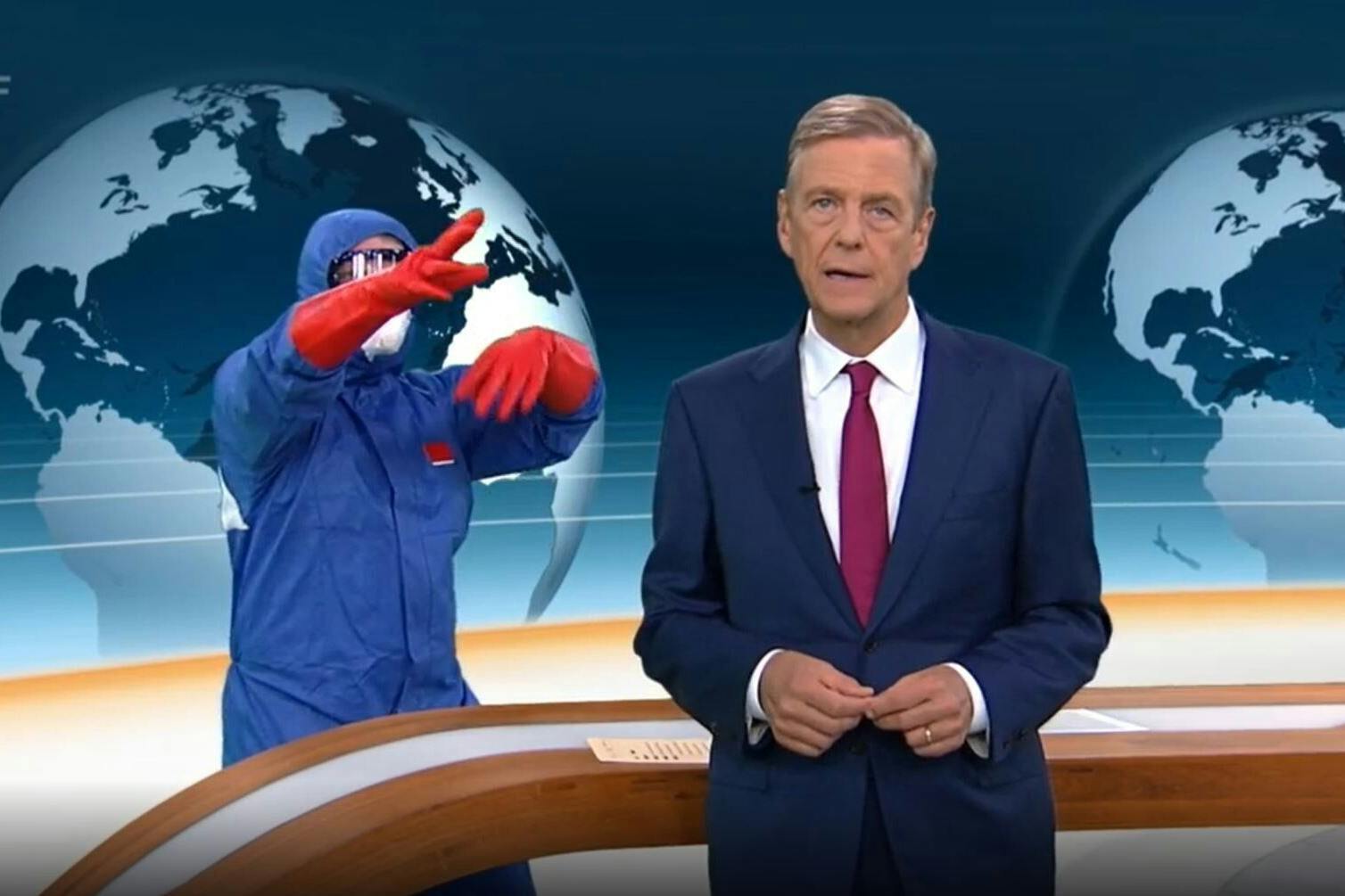 Corona, allenthalben: Moderator Claus Kleber mit dem „heute journal“ am 11. September 2020