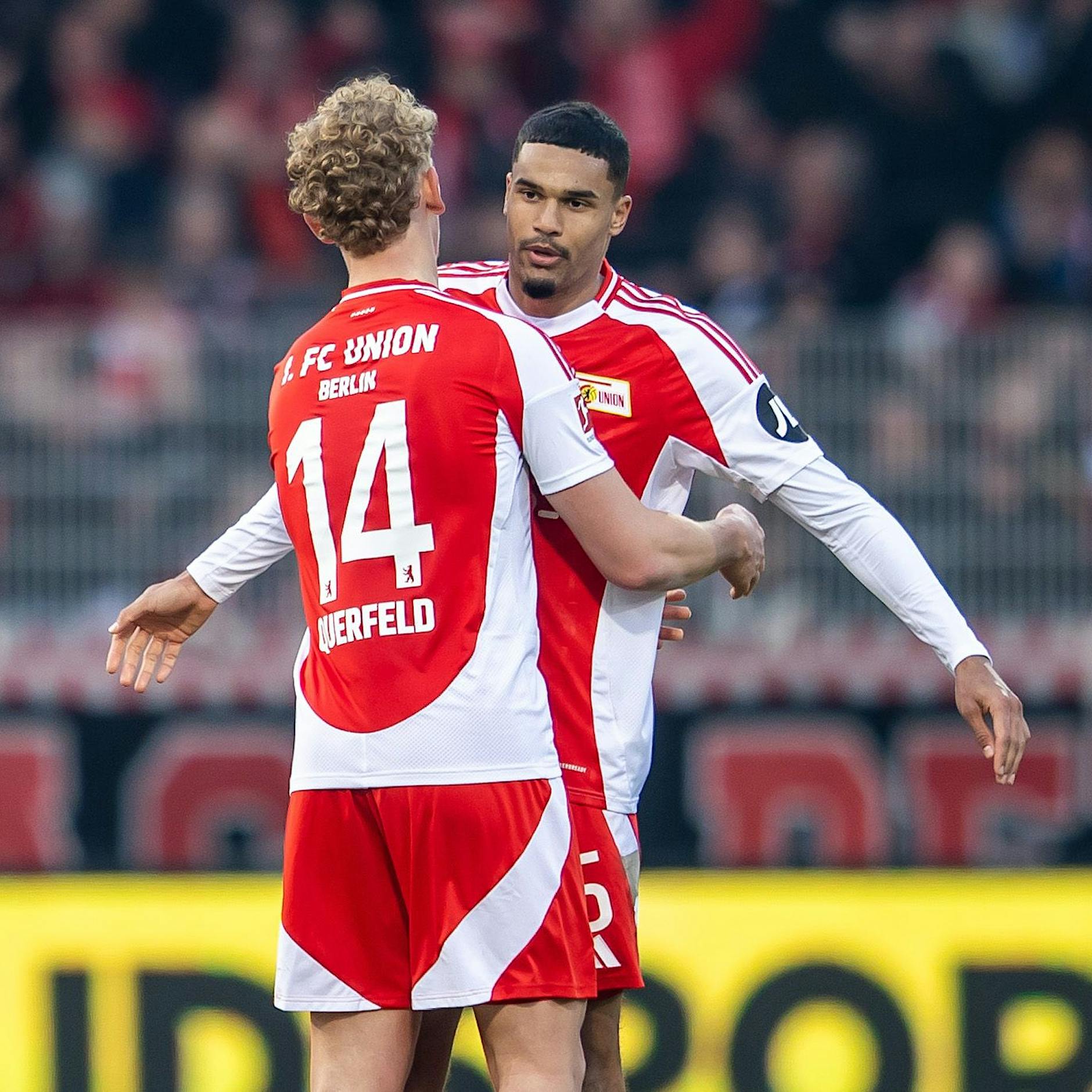 Deutlich distanziert: Bei dieser Wahl gehen die Union-Profis leer aus