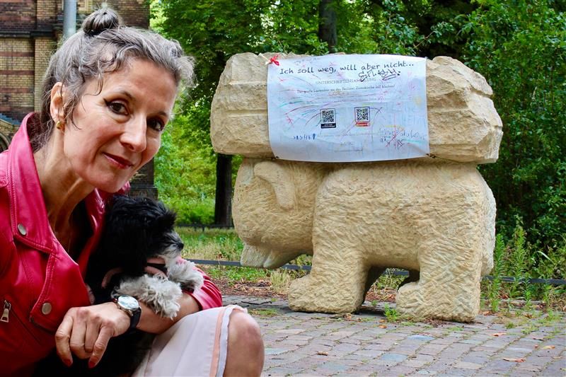 Ein Kiez in Berlin-Mitte kämpft: Nehmt uns unseren Bären nicht weg!