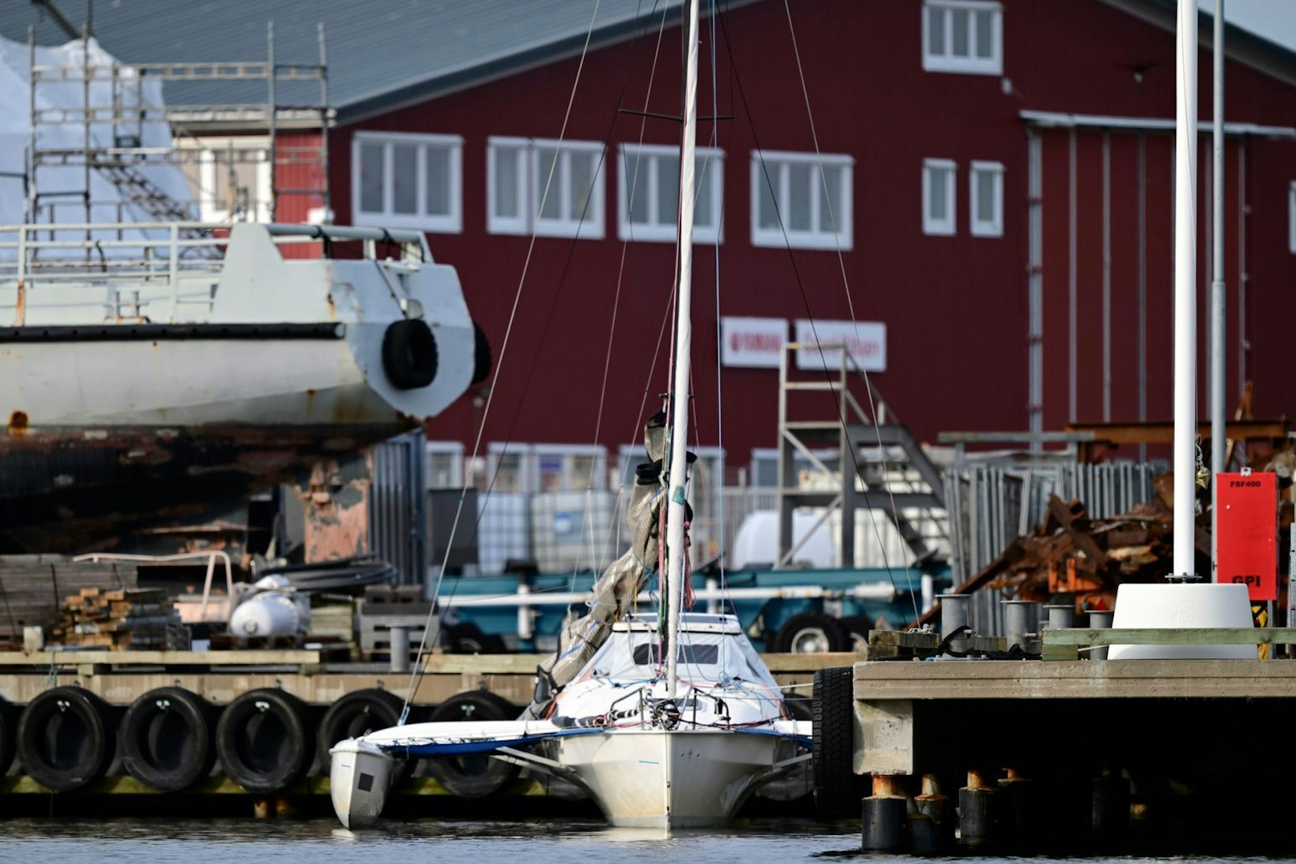Auf diesem Boot, das hier an der schwedischen Insel Öckerö liegt, soll die Auseinandersetzung begonnen haben, die später tödlich endete.