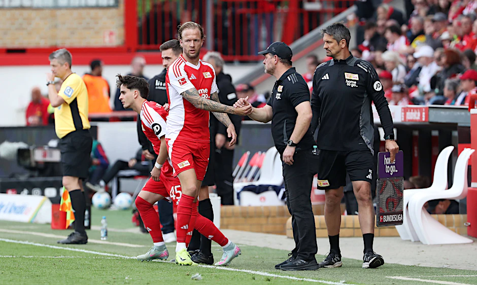 Kevin Vogt verlor beim 1. FC Union unter Trainer Steffen Baumgart sofort seinen Stammplatz in Köpenick und flüchtet jetzt zum VfL Bochum.