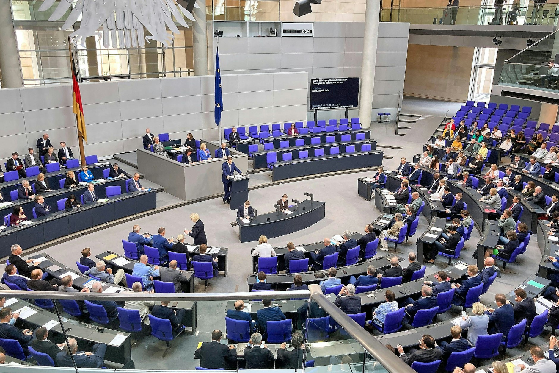 Die Haushaltswoche im Bundestag