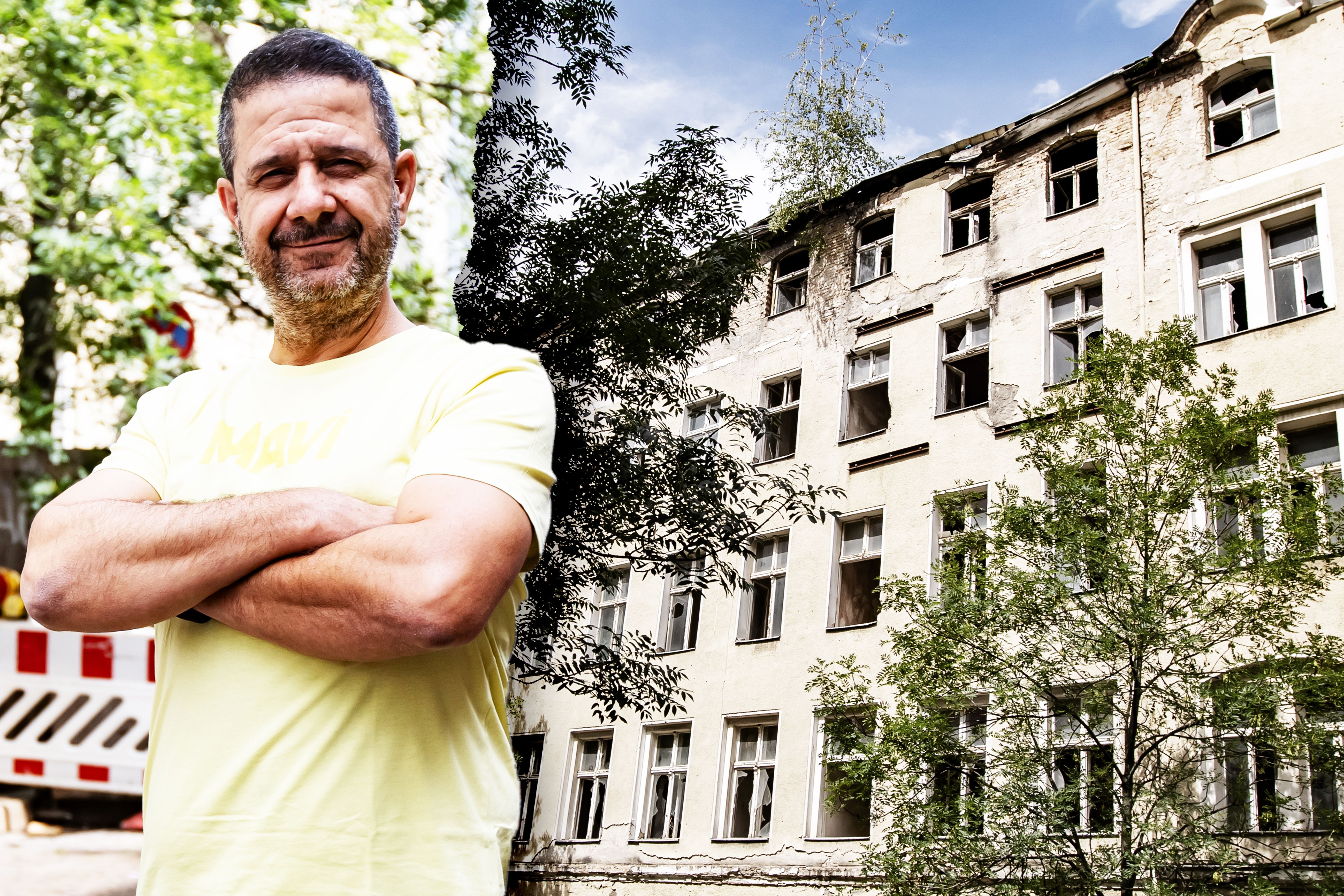 Geisterhaus-Ruine von Wedding: endlich kommt der Abriss-Bagger