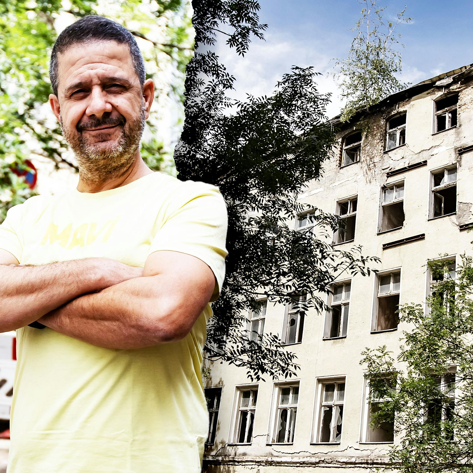 Geisterhaus-Ruine von Wedding: endlich kommt der Abriss-Bagger