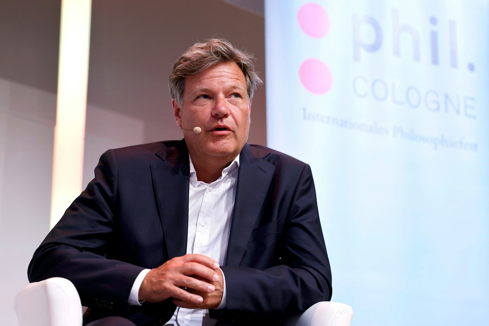 Politiker Robert Habeck Grüne, ehemaliger Bundeswirtschaftsminister