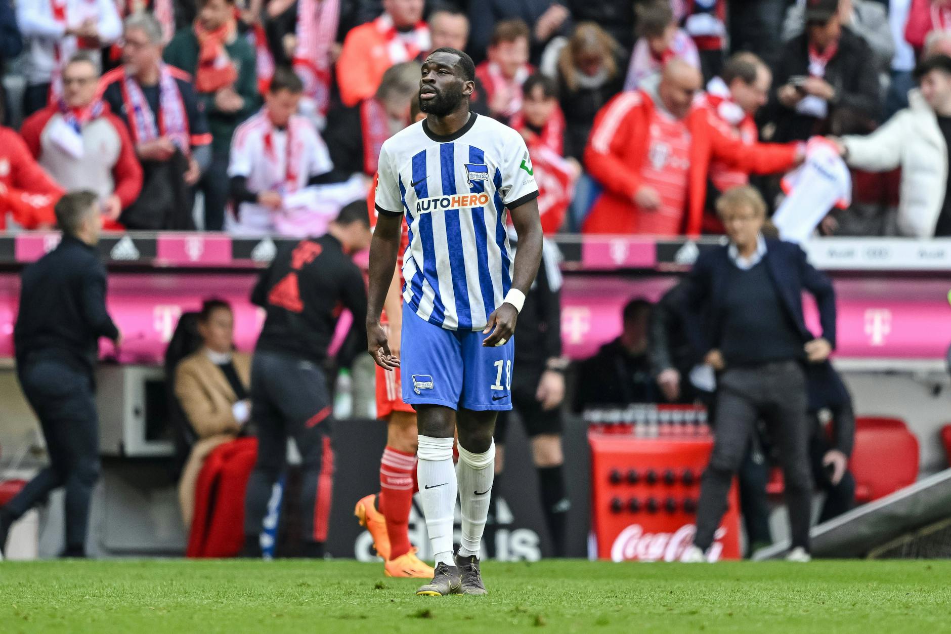 Fredi Bobic holte im Sommer 2022 Wilfried Kanga zu Hertha BSC, doch der Stürmer war ein Flop.