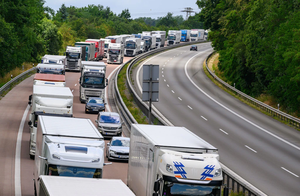 Zwei Wochen vor den Ferien: Verkehrschaos an der Grenze zu Polen