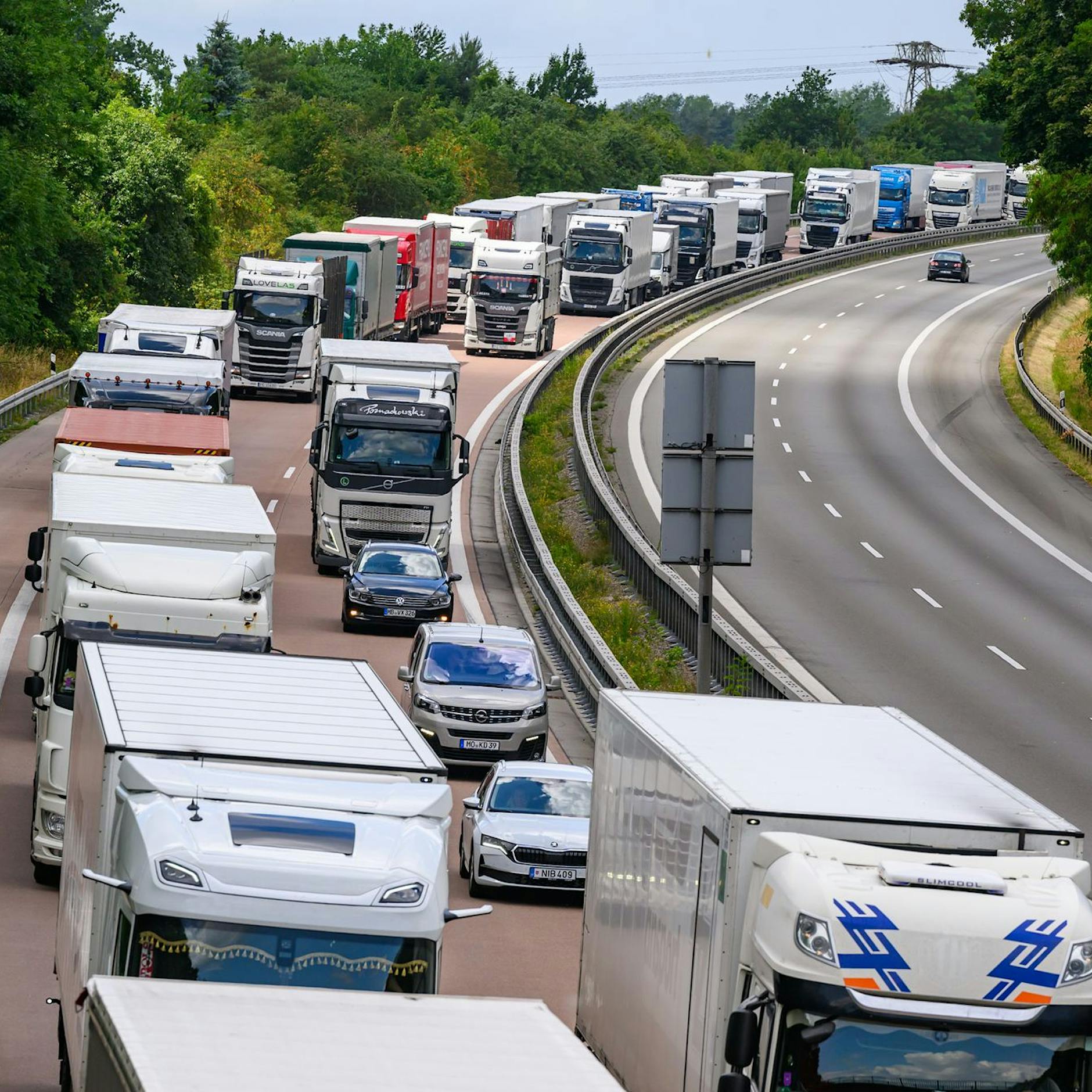 Zwei Wochen vor den Ferien: Verkehrschaos an der Grenze zu Polen
