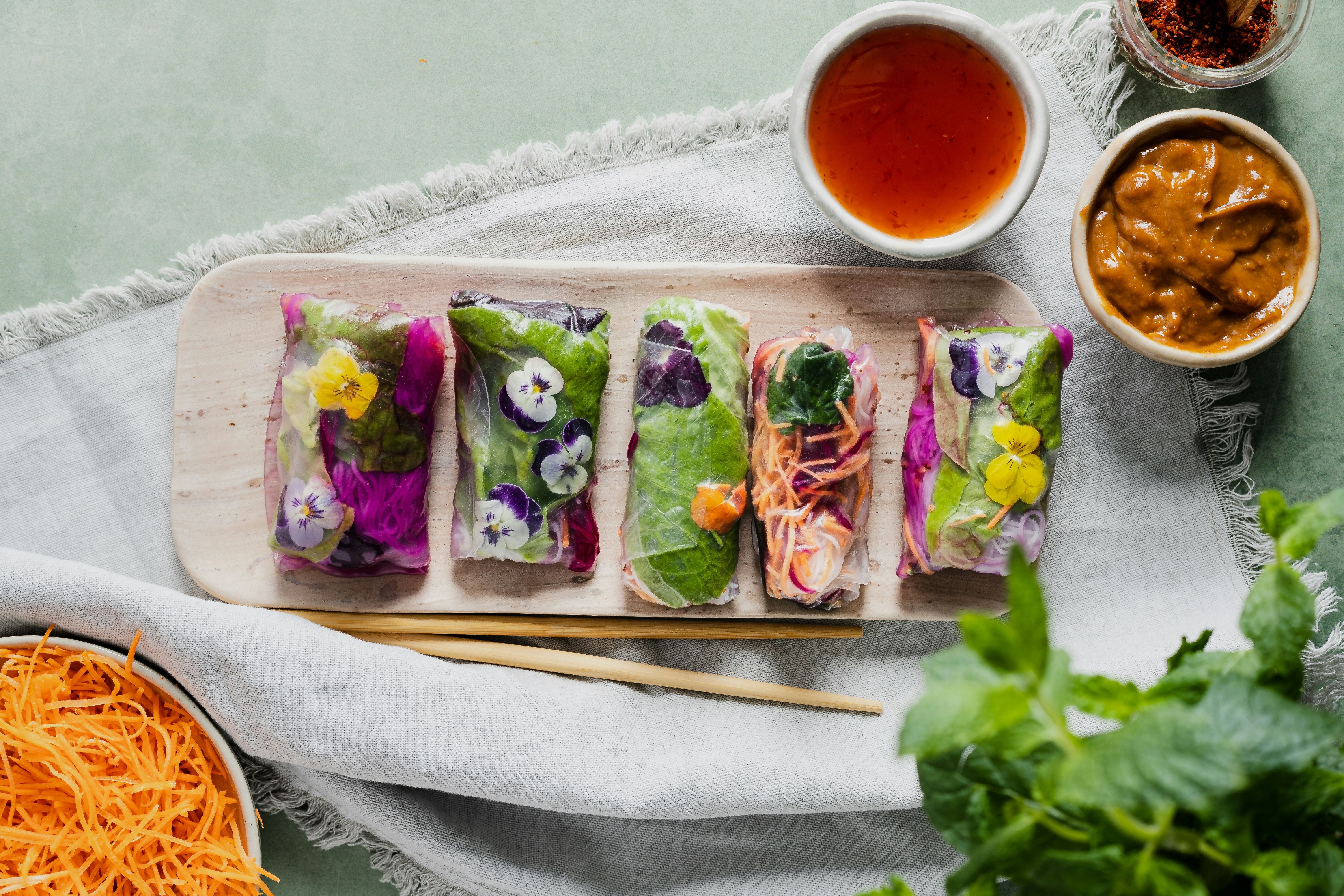 Image - Leichte Kost aus Südostasien: Rezepte für Sommerrollen und Glasnudelsalat