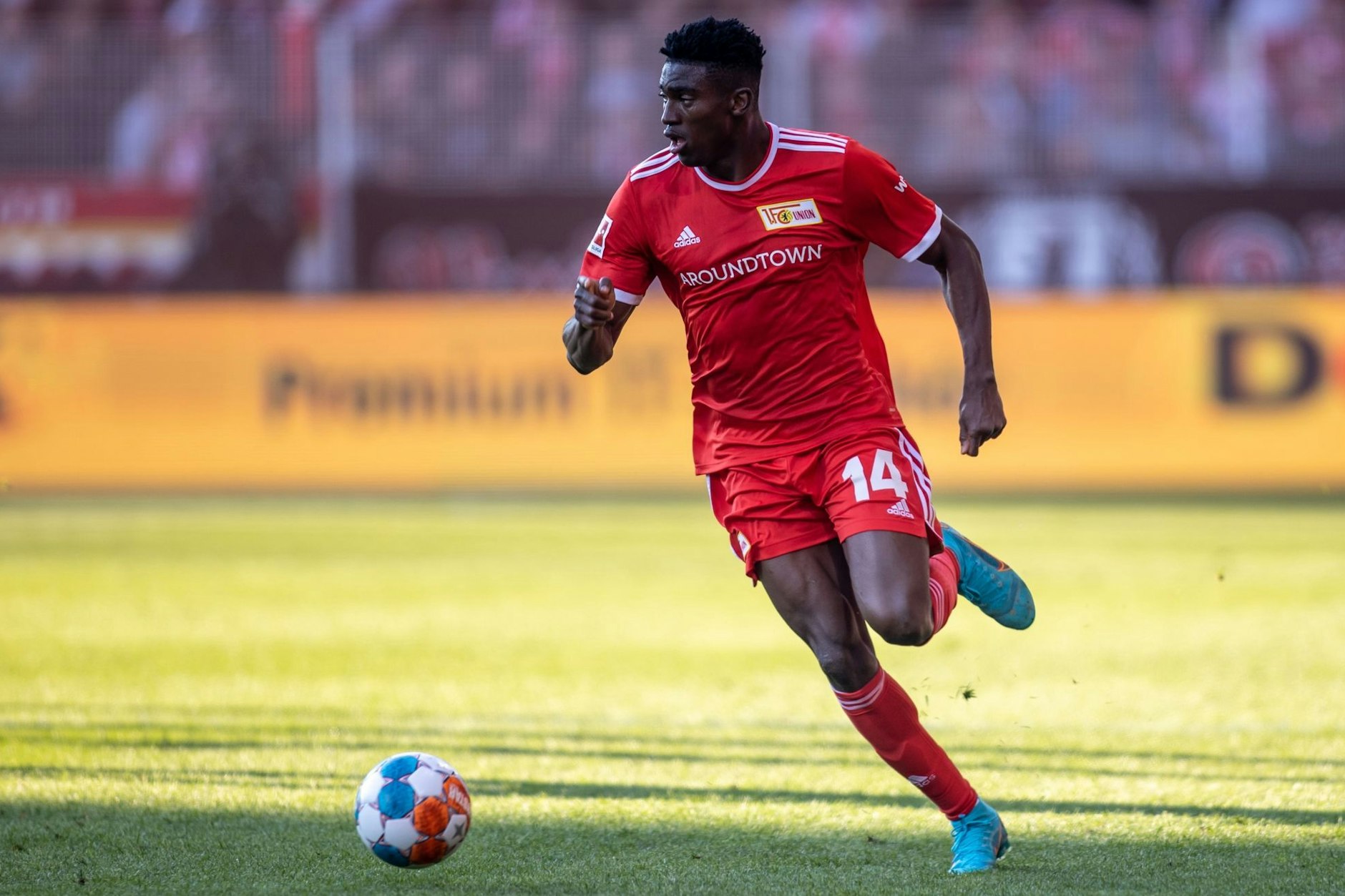 Taiwo Awoniyi wurde nach einjähriger Leihe nicht nur fest vom 1. FC Union Berlin verpflichtet, sondern im zweiten Jahr in Köpenick zum besten Bundesliga-Torschützen der Eisernen.