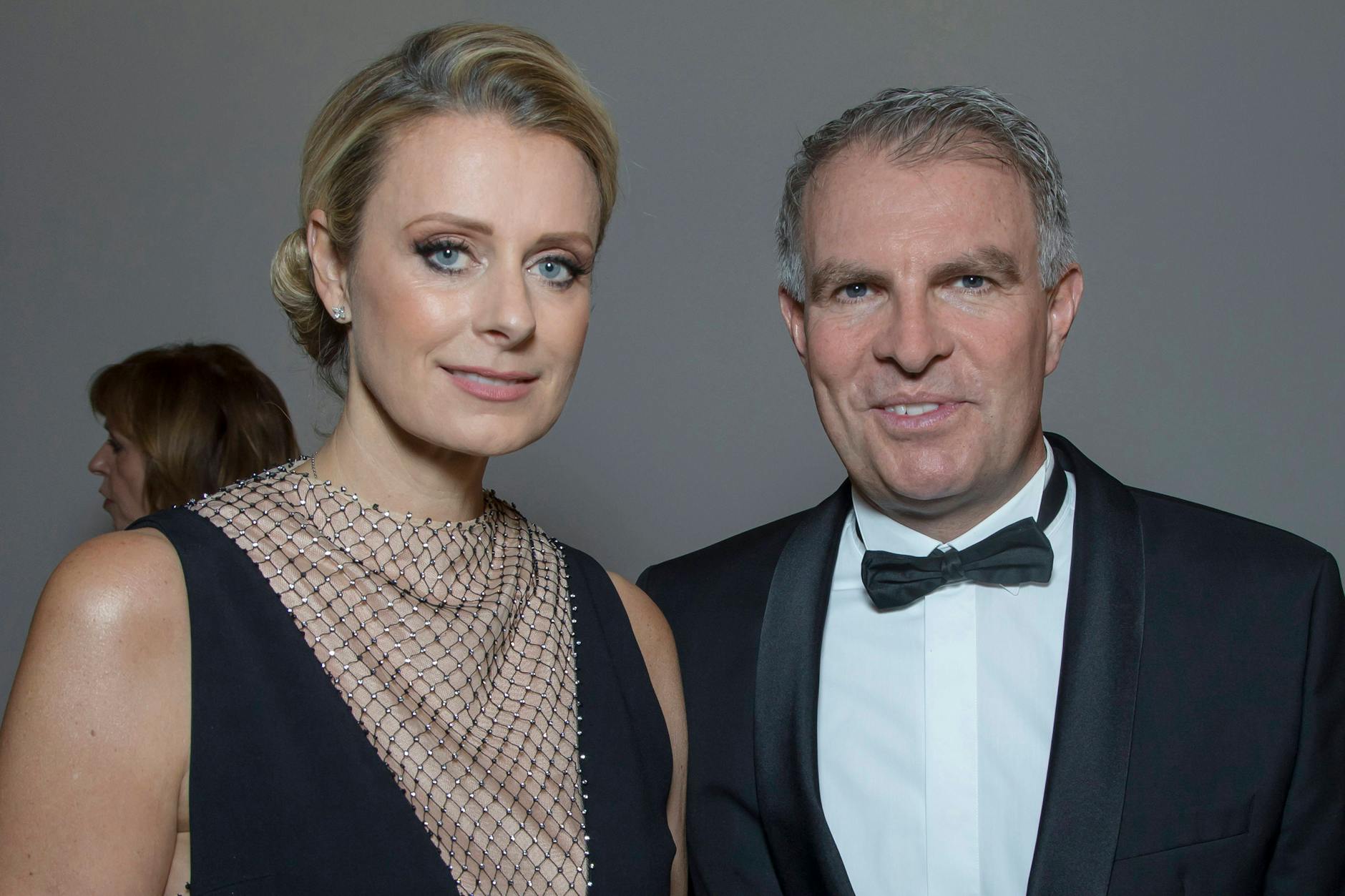 Carsten Spohr, Vorstandsvorsitzender der Deutschen Lufthansa AG, und seine Frau kommen zum VIP Empfang des 13. Semperopernballes Dresden.