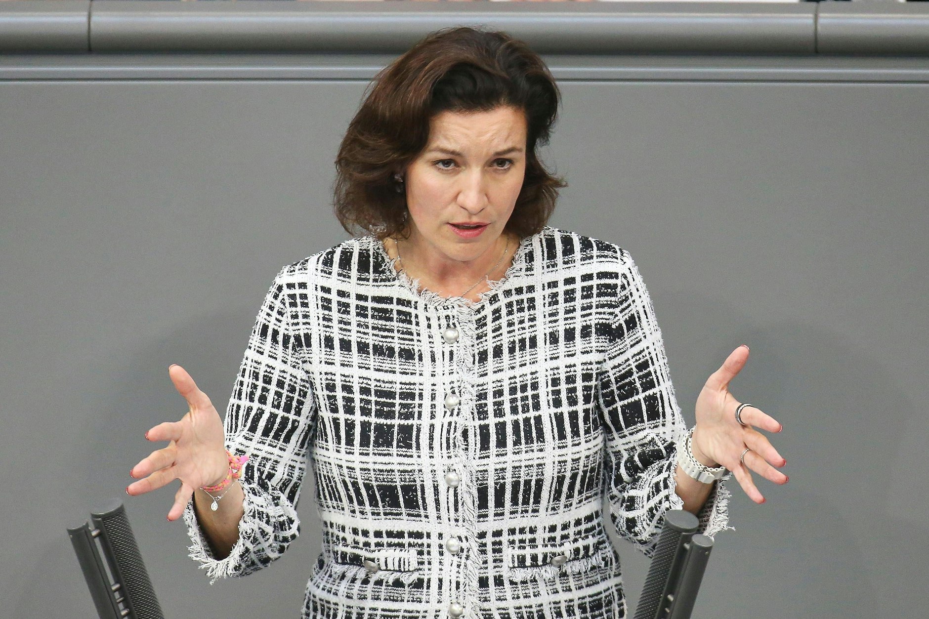 Dorothee Bär (CSU) ist Ministerin für Forschung, Technologie und Raumfahrt.