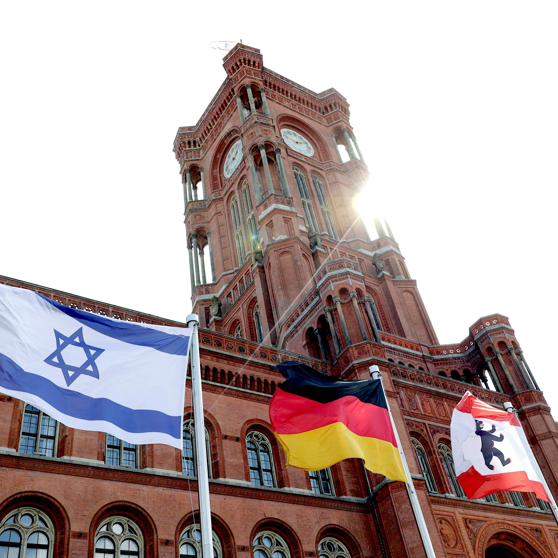 Berliner Linke: Die israelischen Flaggen sollen verschwinden