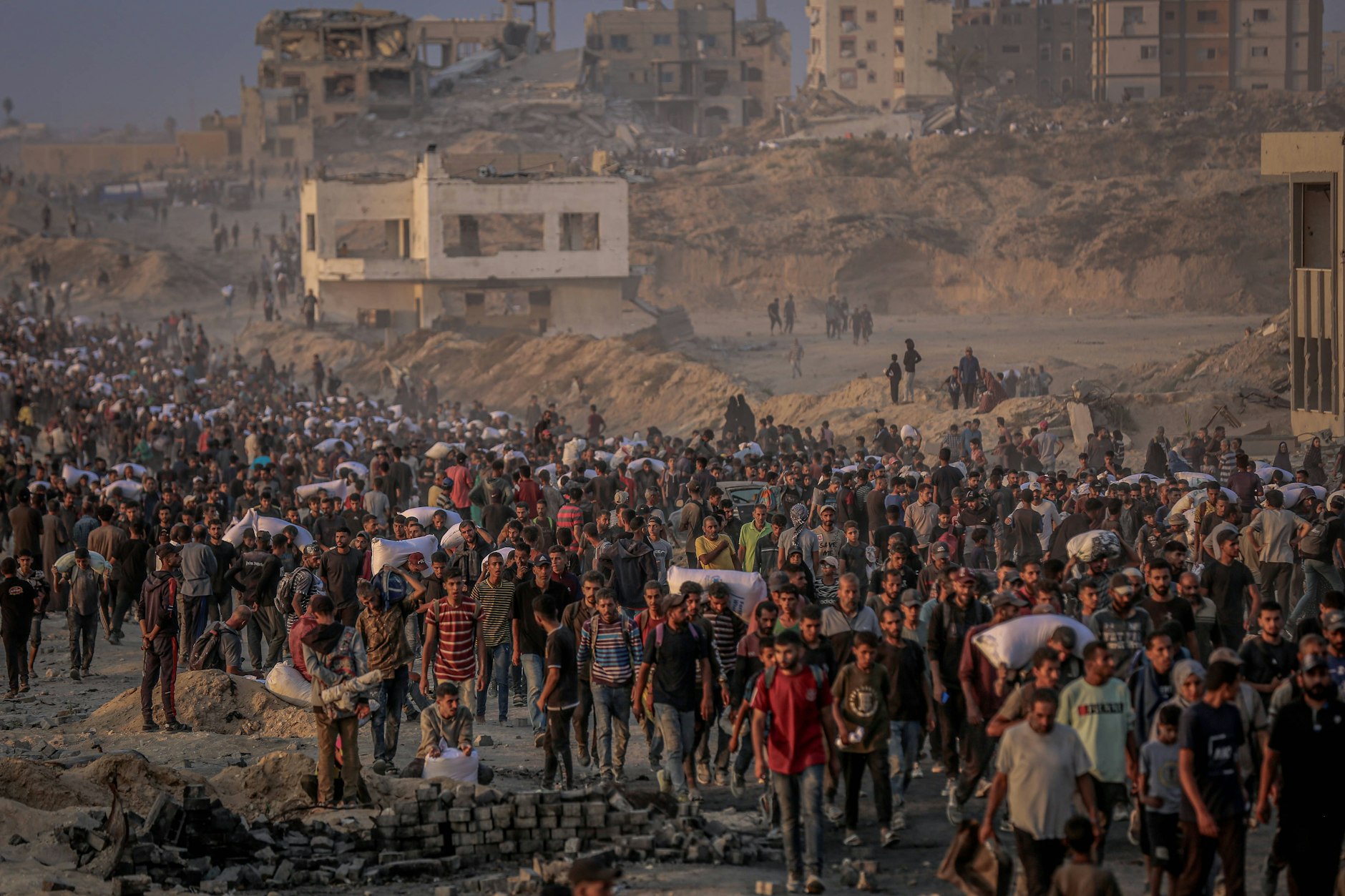 Menschen in Gaza leiden unter enormer Hungersnot.