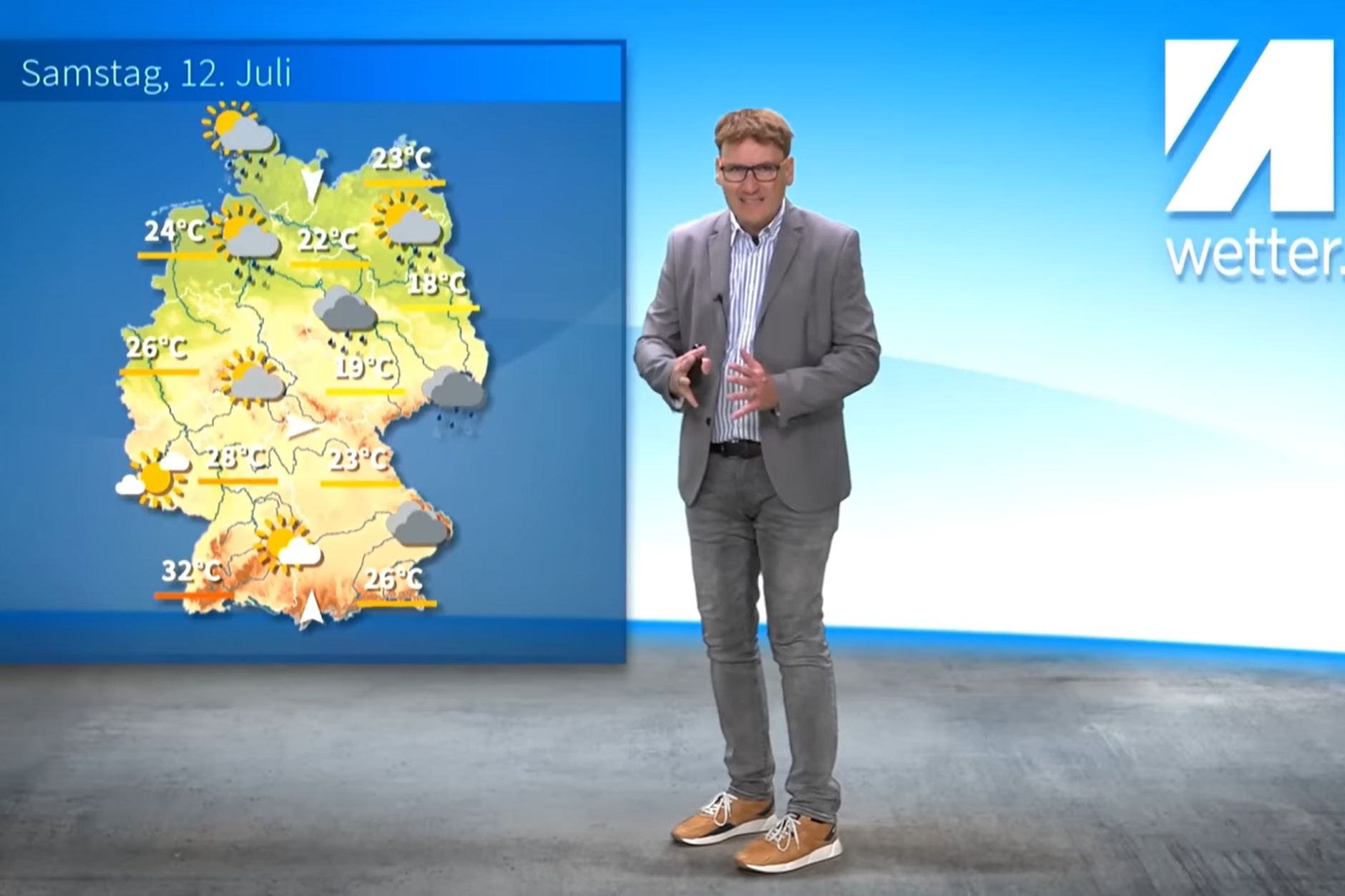 Viele Regen und herbstliche Kühle: Der Samstag säuft im Norden und Osten ab.