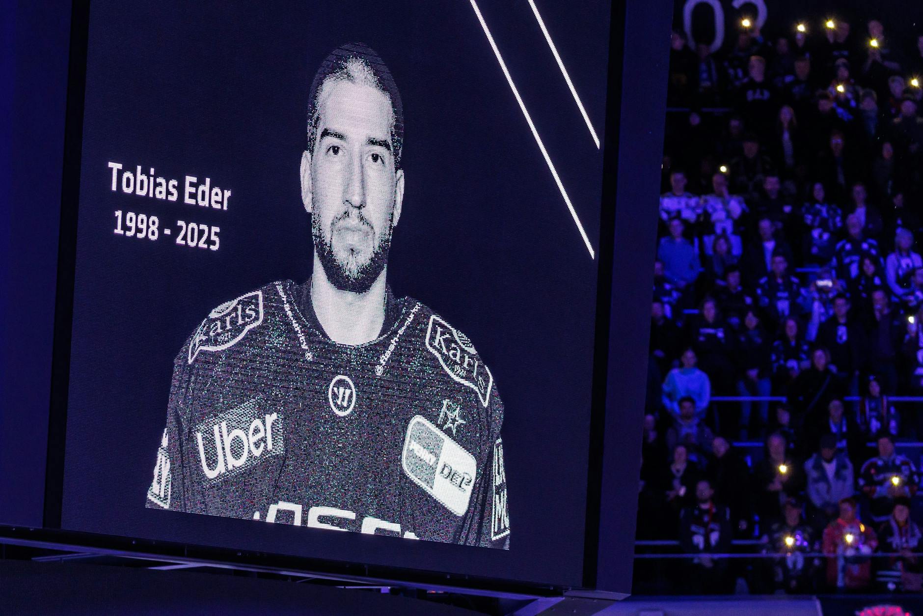 Das Gedenken an Tobi Eder (†26) soll auch in der kommenden Saison bei den Eisbären Berlin wachgehalten werden.