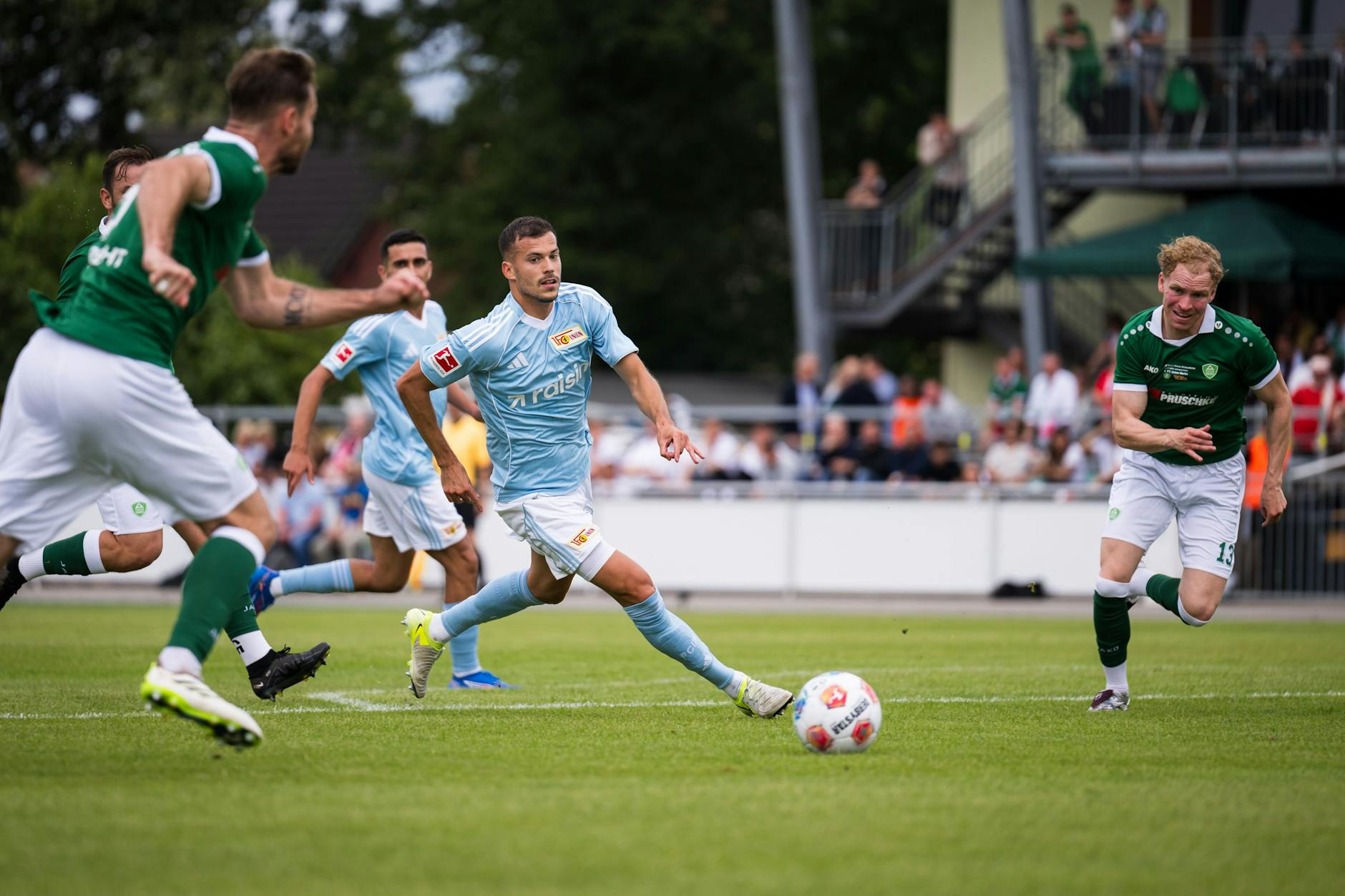 Laszlo Benes trug sich im Test des1. FC Union in Ahrensfelde in die Torschützenliste ein.