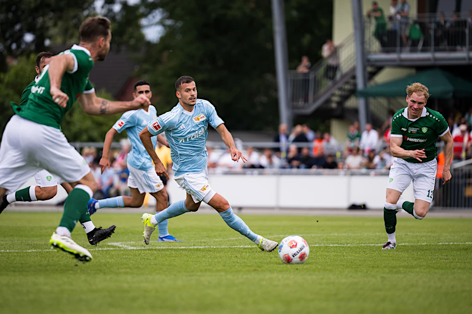 Laszlo Benes trug sich im Test des1. FC Union in Ahrensfelde in die Torschützenliste ein.