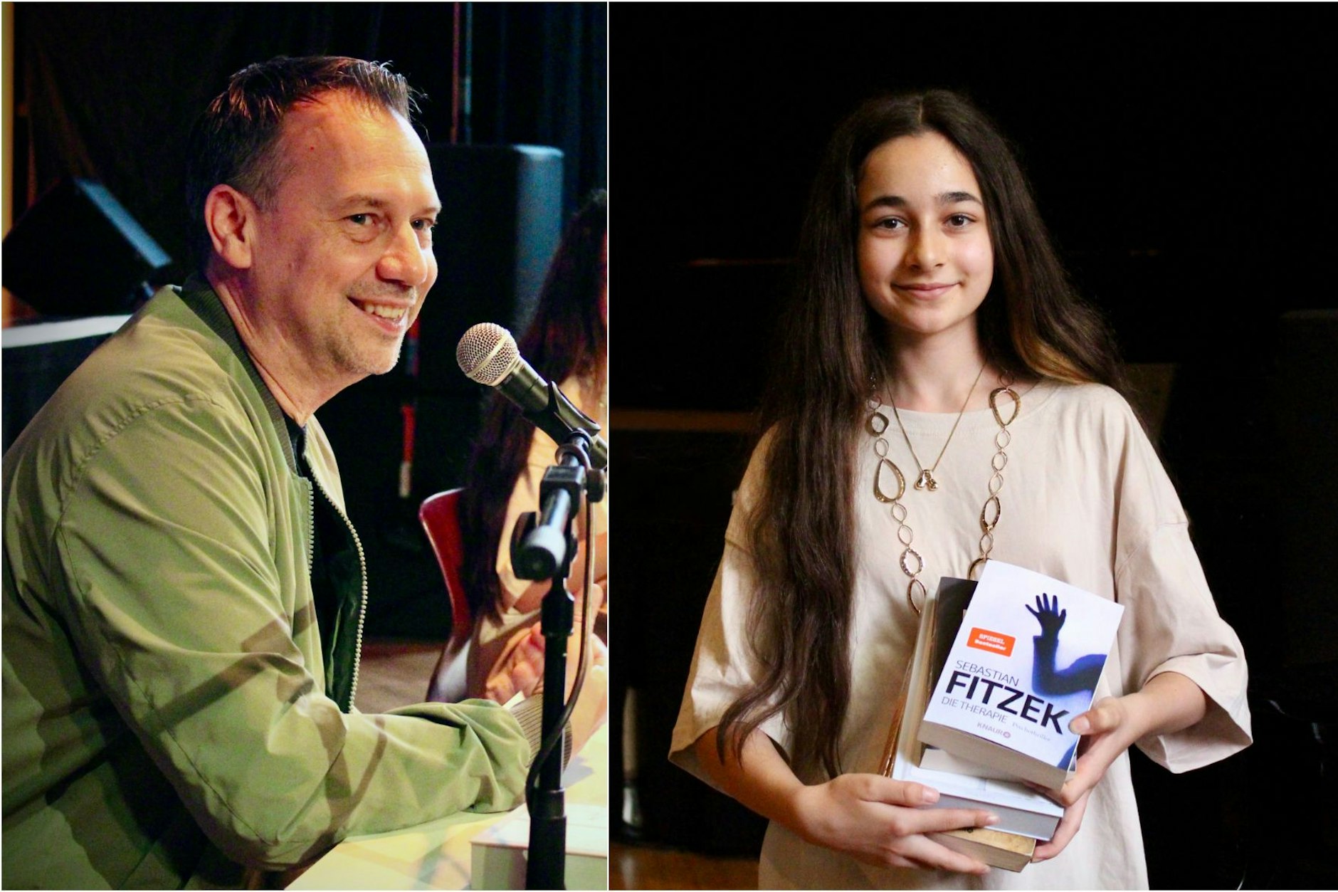 Deutschlands beste Vorleserin: Ayla wünschte sich Sebastian Fitzek als Geschenk – und er kam!