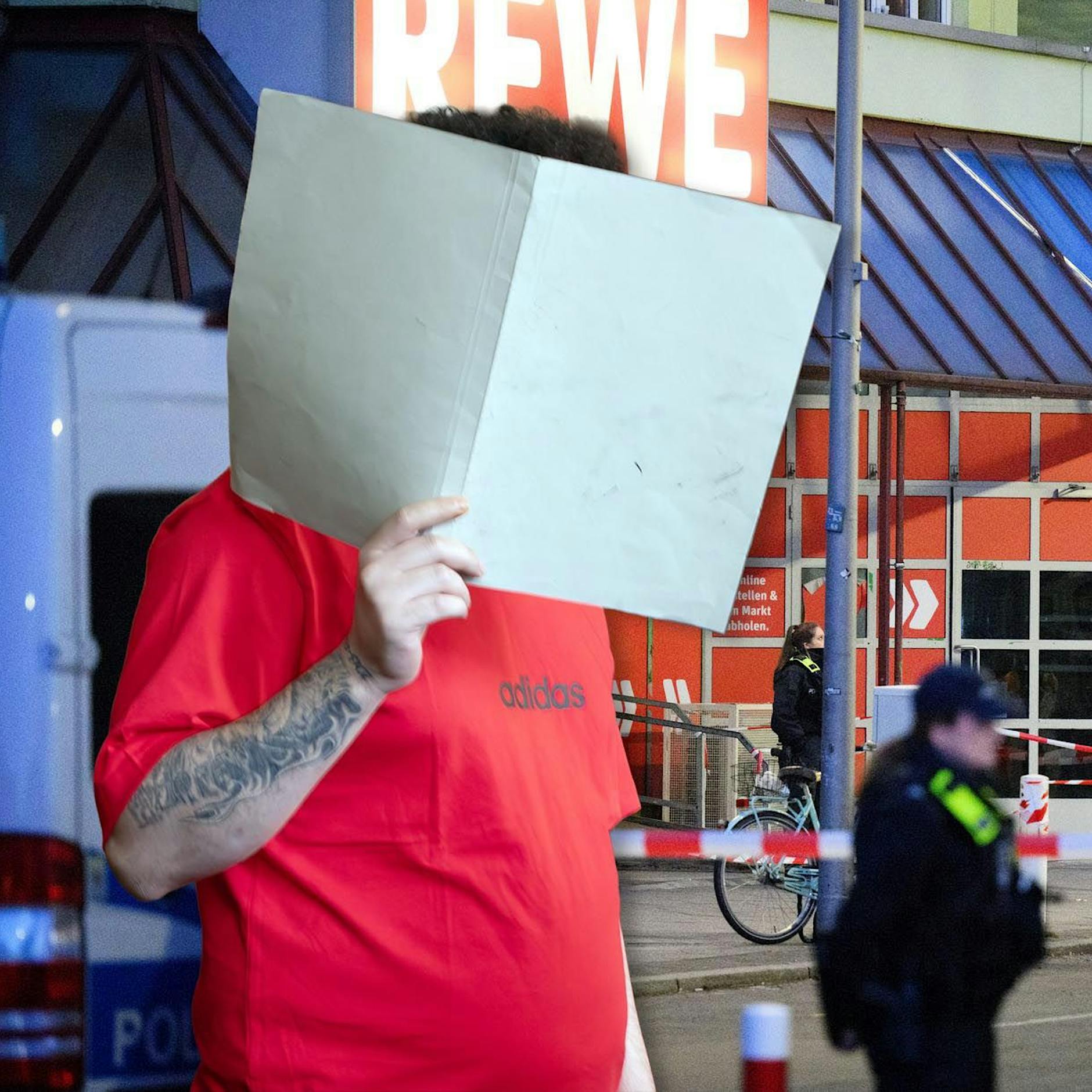 Vor Supermarkt in Berlin: Brutaler Messer-Mann stach auf Opa (70) ein!