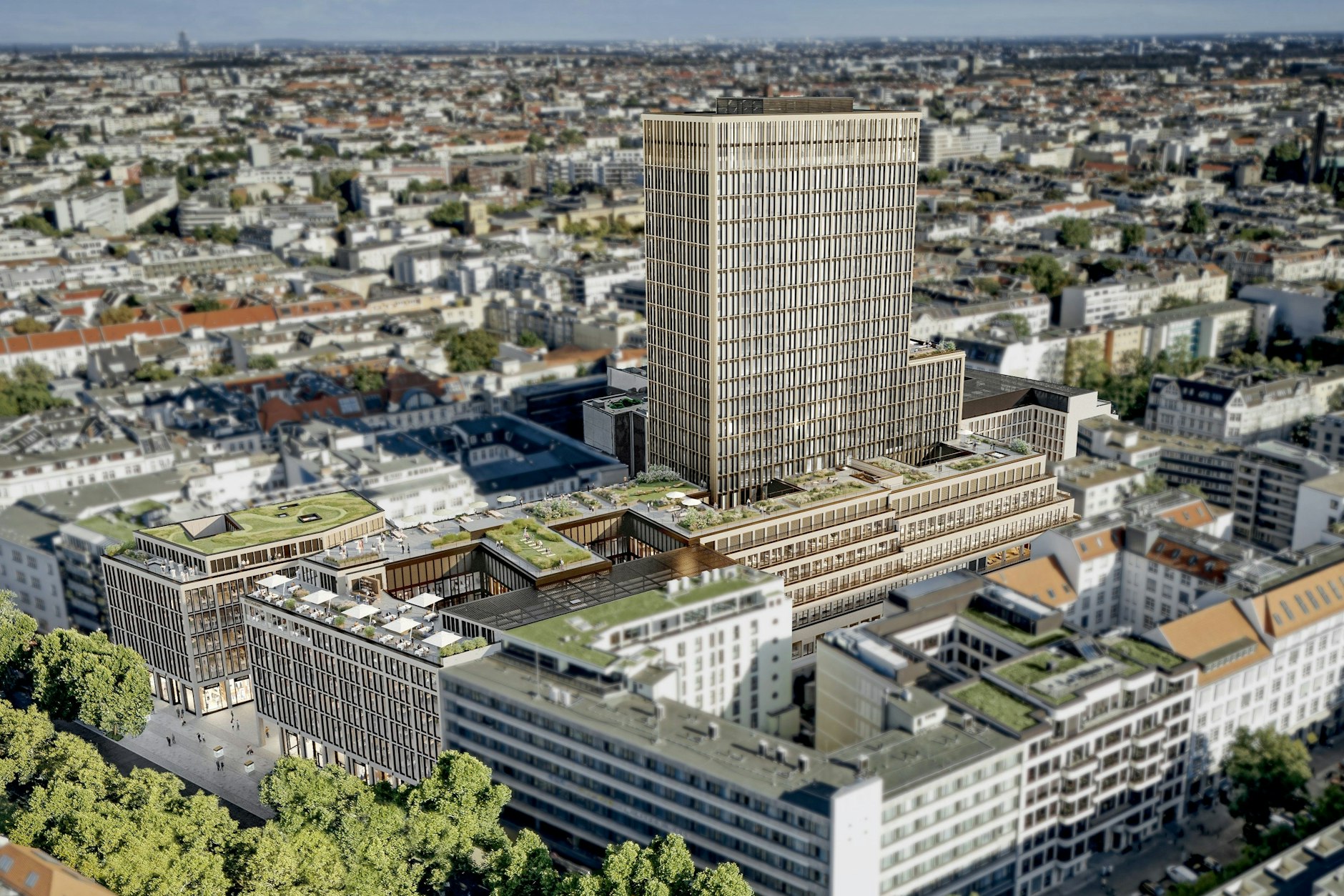 Nicht nur die hohen Baukosten, auch das Nutzungskonzept des Luxusquartiers „Fürst Berlin“ sorgen für kontroverse Debatten. Das Büro- und Gewerbequartier verfügt über keine einzige Wohnung.
