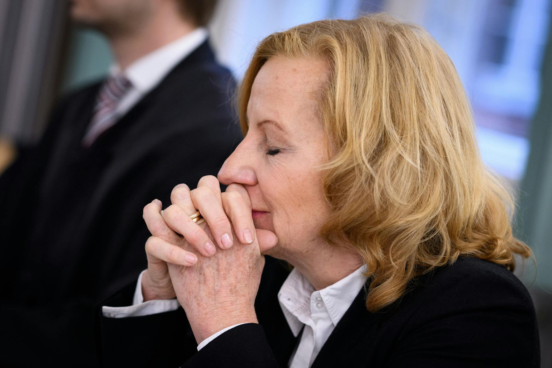 Die ehemalige RBB-Intendantin Patricia Schlesinger im Landgericht Berlin (Archivfoto)