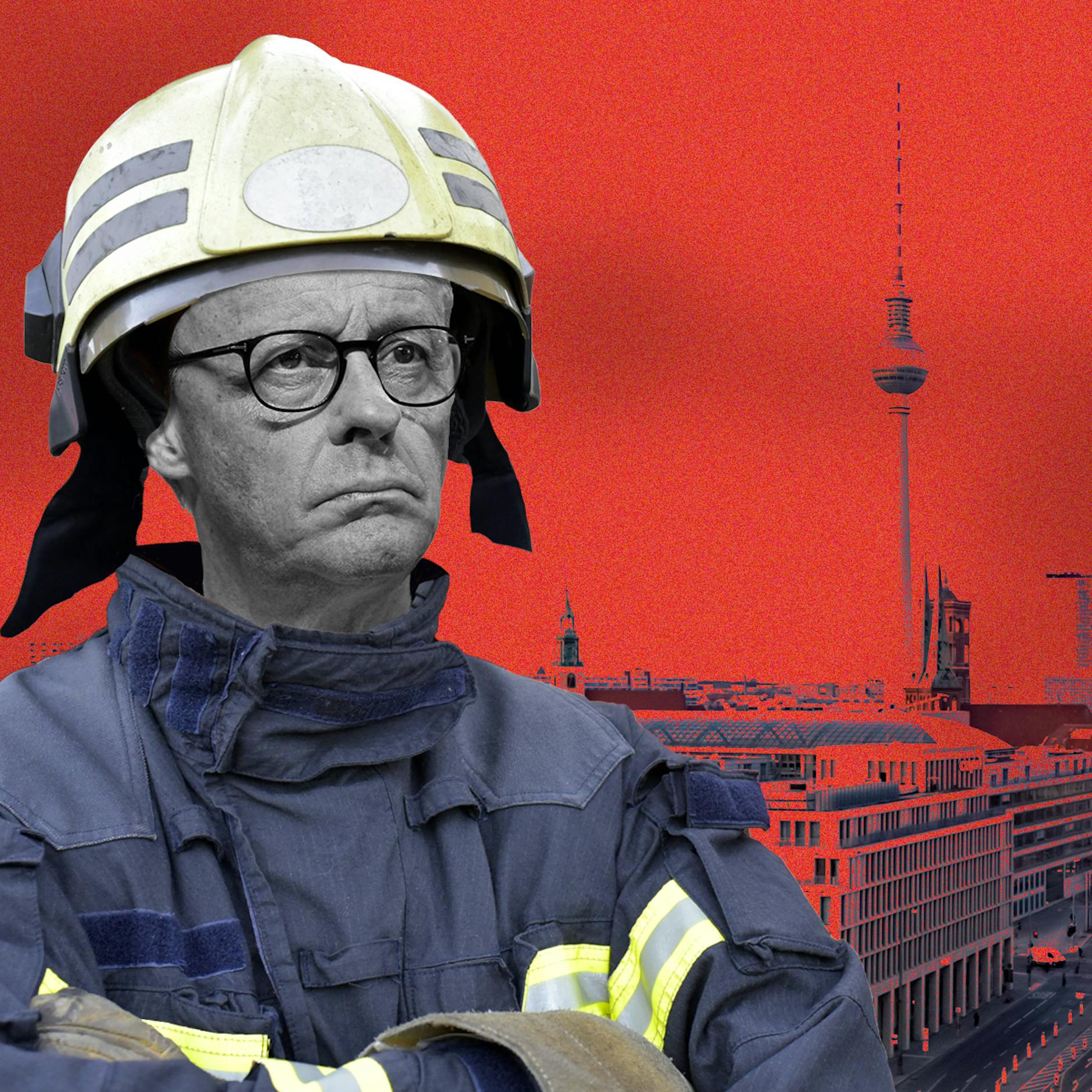 Image - Die Sommerbilanz von Friedrich Merz: Es brennt im Land, doch wo ist der Kanzler?