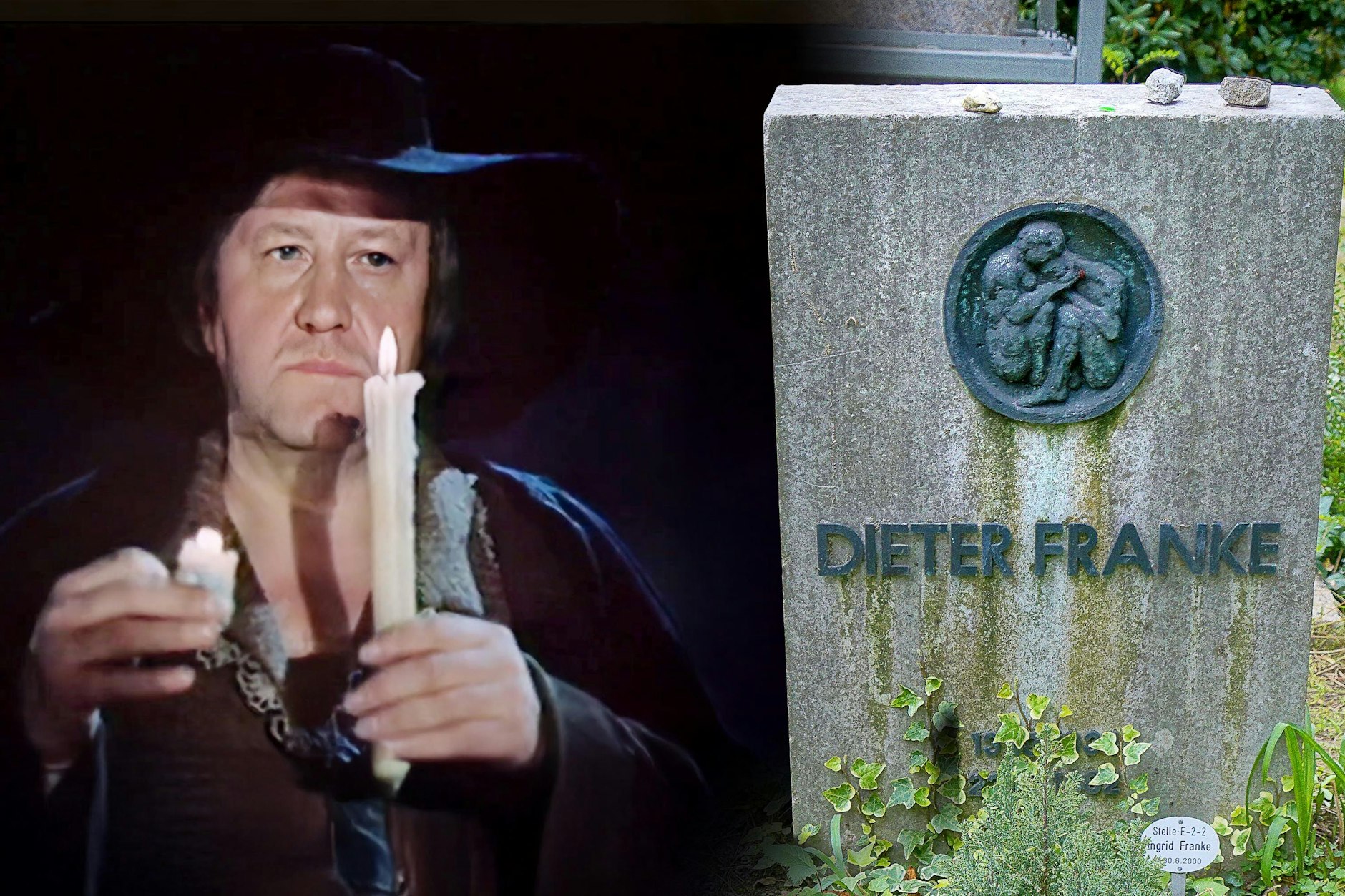 Dieter Franke spielte im berühmten DDR-Film Gevatter Tod den Tod - sein eigenes Lebenslicht erlosch viel zu froh.