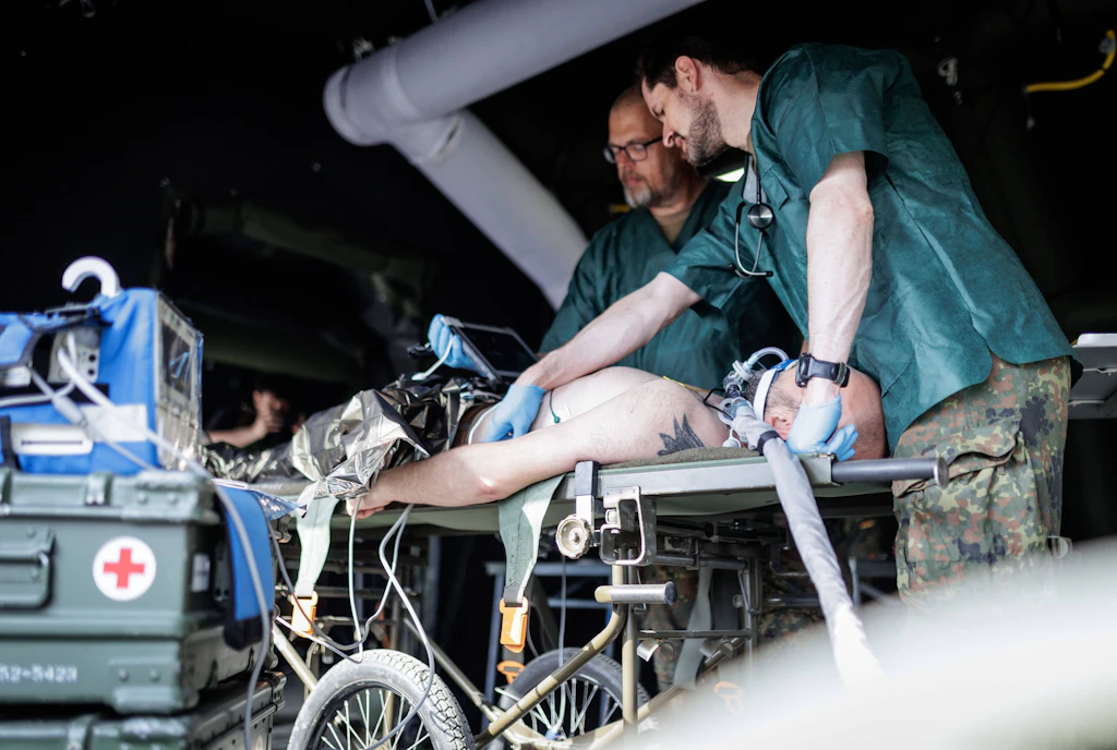 Krankenhäuser in Berlin rüsten für den Krieg